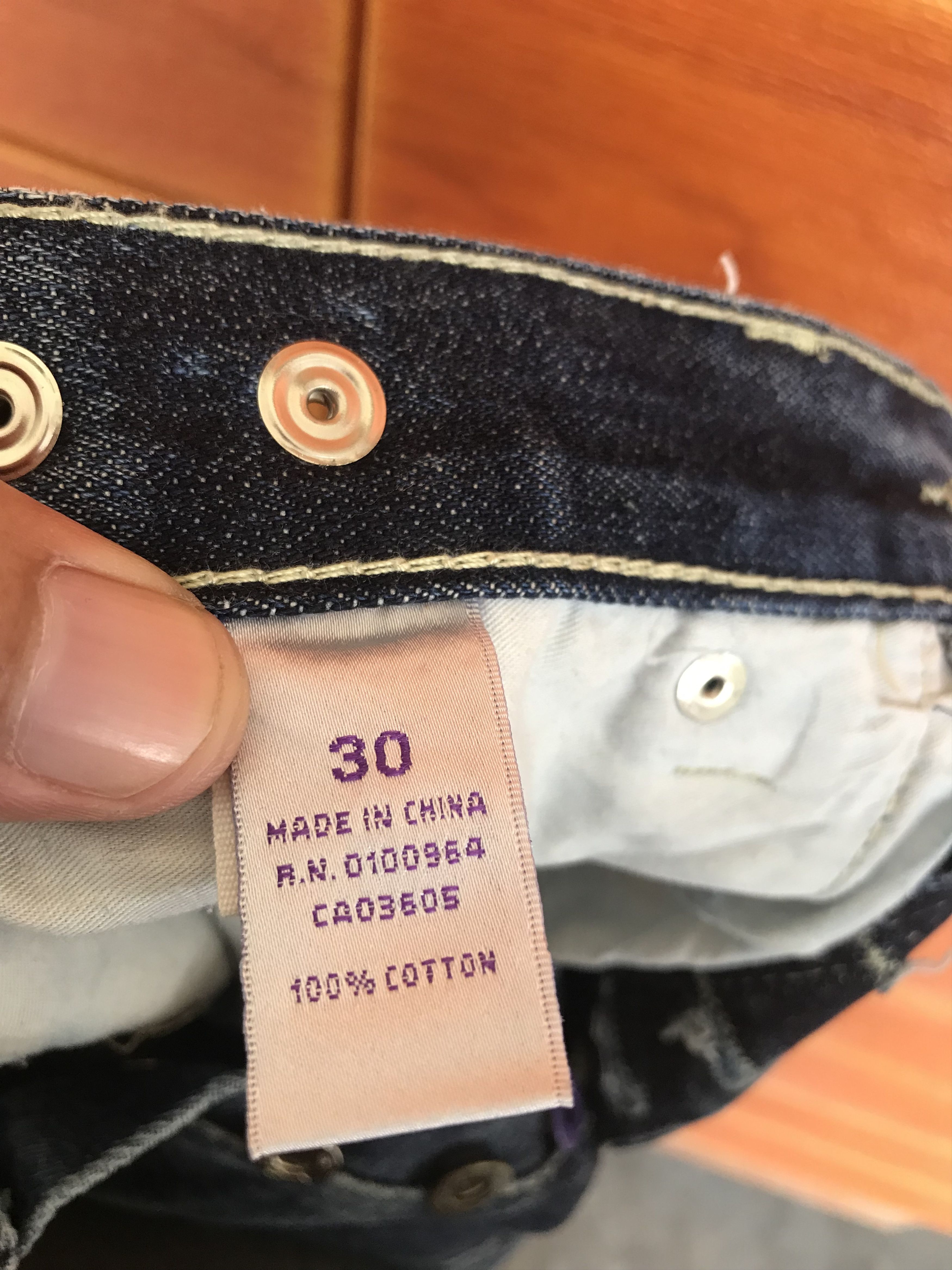 Kapital Vintage PRPS Denim Jeans Nice Design Distressed Size US 30 / EU 46 - 12 Thumbnail