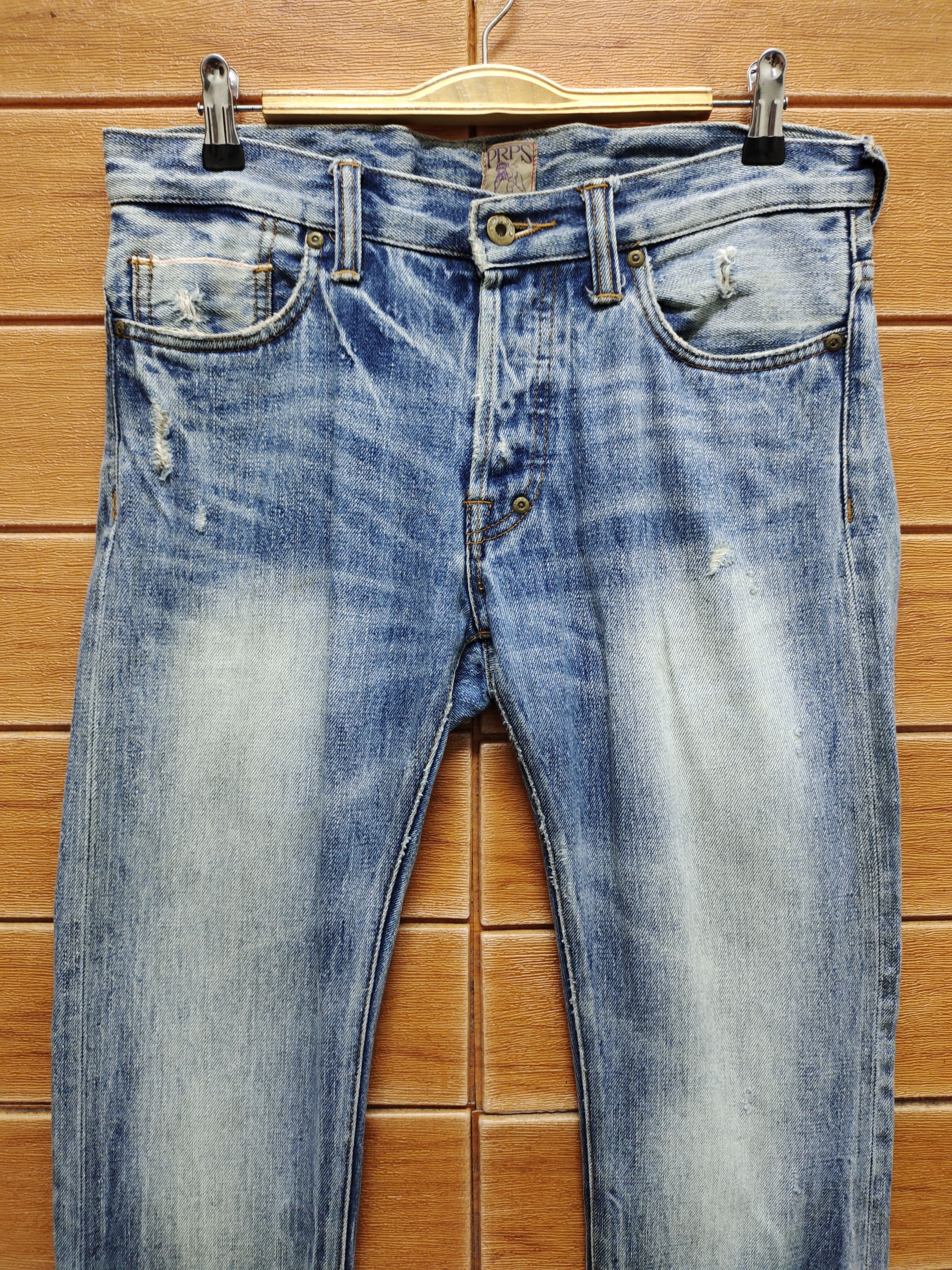 Prps Vintage PRPS Donwan Harrell Redline Selvedge Denim Jeans Size US 32 / EU 48 - 4 Thumbnail