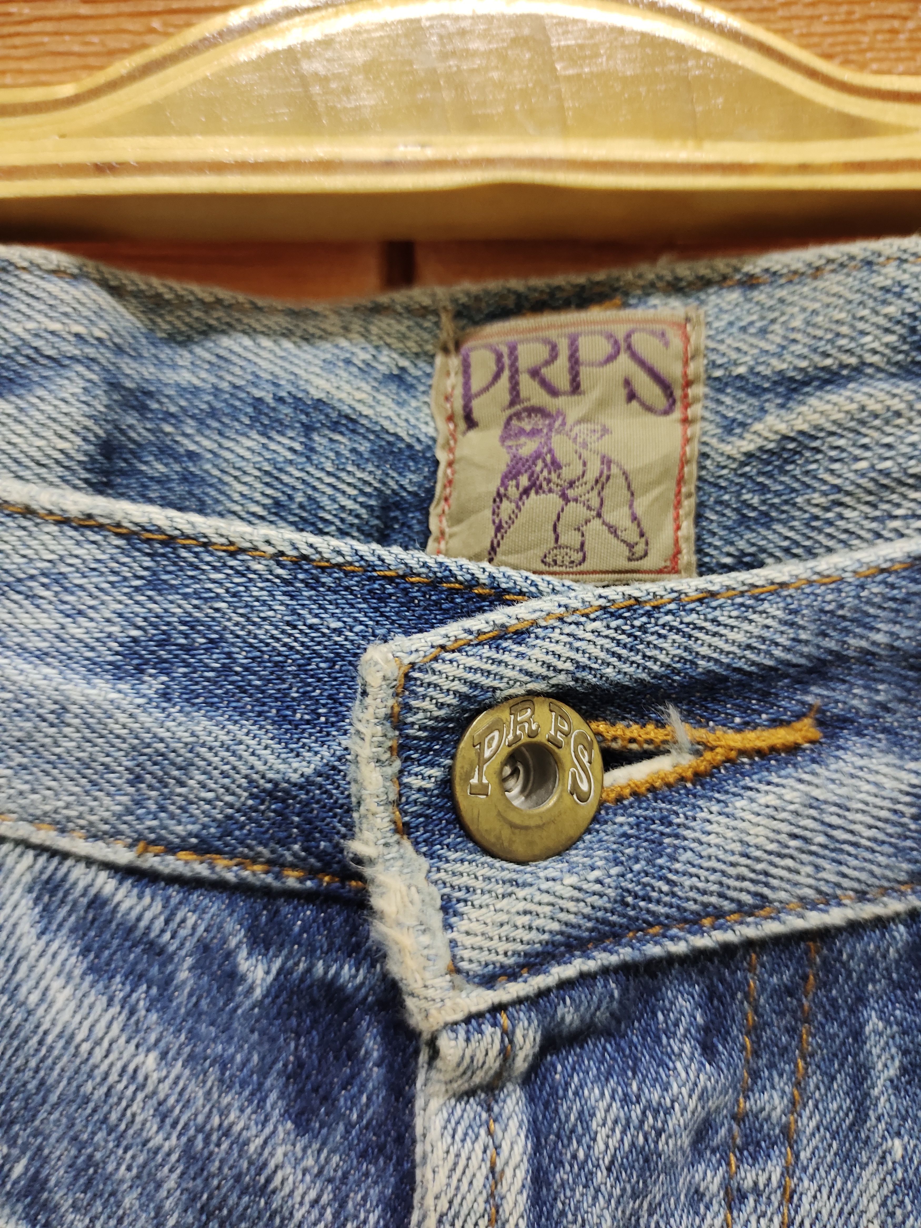 Prps Vintage PRPS Donwan Harrell Redline Selvedge Denim Jeans Size US 32 / EU 48 - 7 Thumbnail