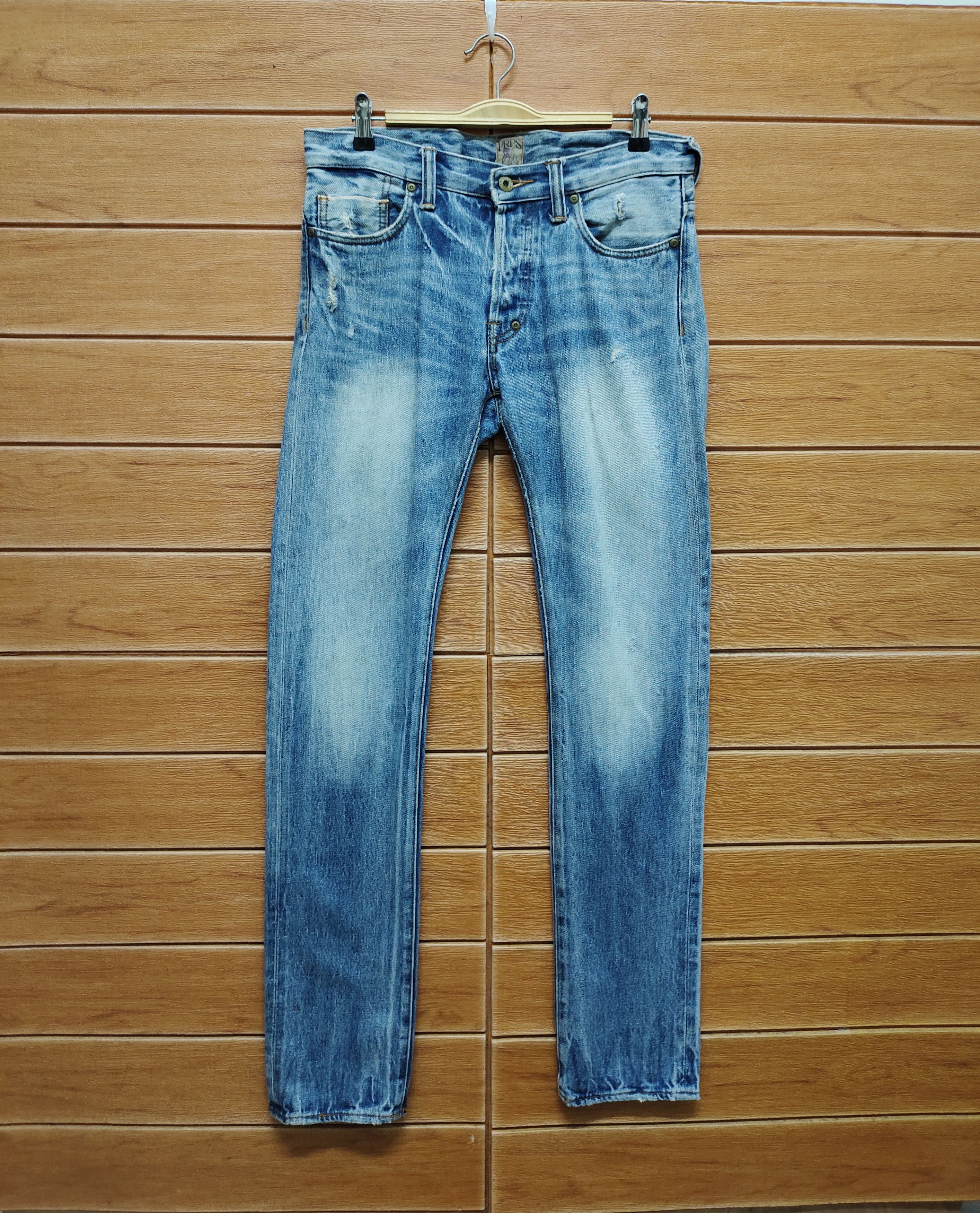 Prps Vintage PRPS Donwan Harrell Redline Selvedge Denim Jeans Size US 32 / EU 48 - 3 Thumbnail