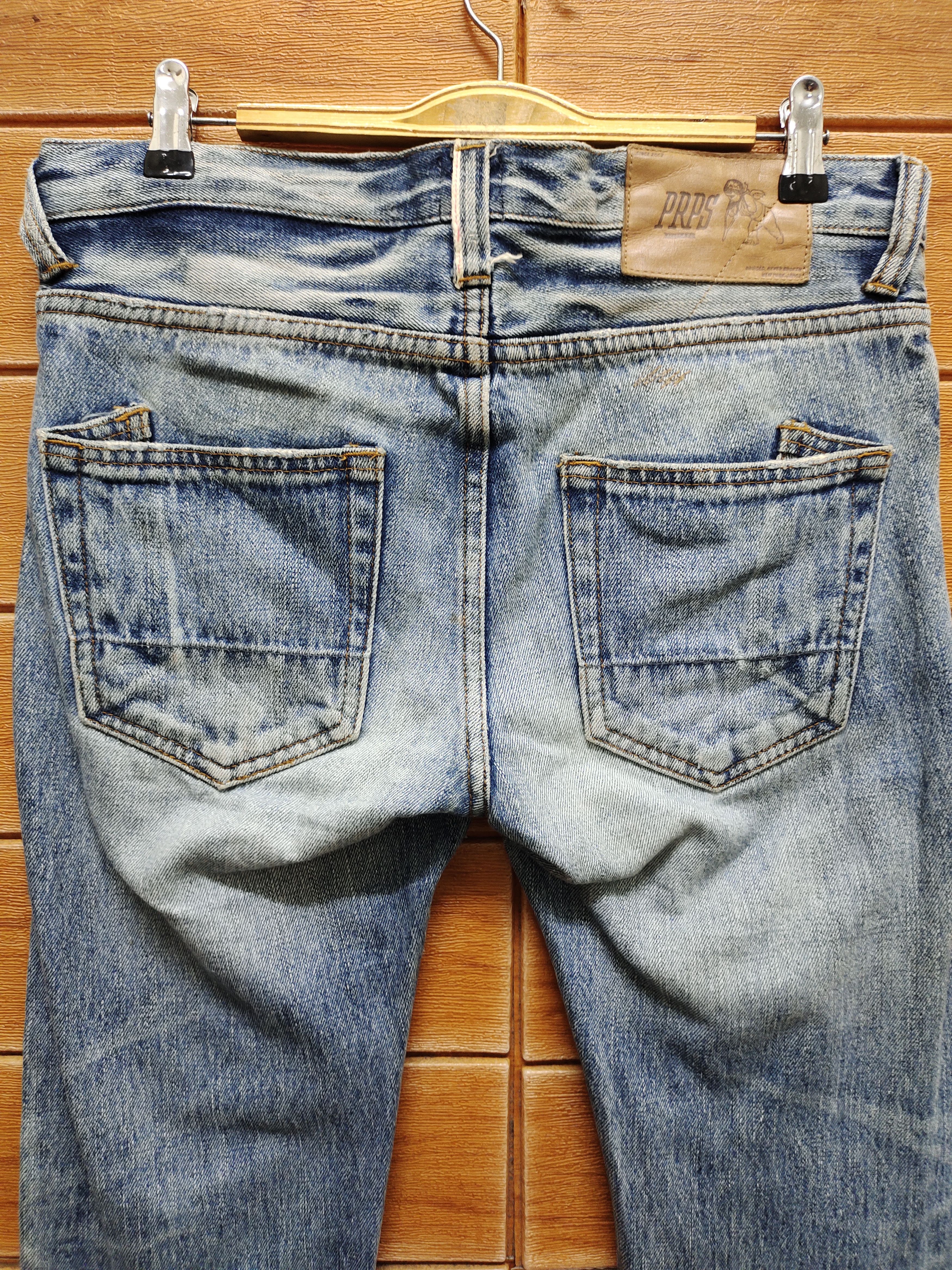Prps Vintage PRPS Donwan Harrell Redline Selvedge Denim Jeans Size US 32 / EU 48 - 12 Thumbnail