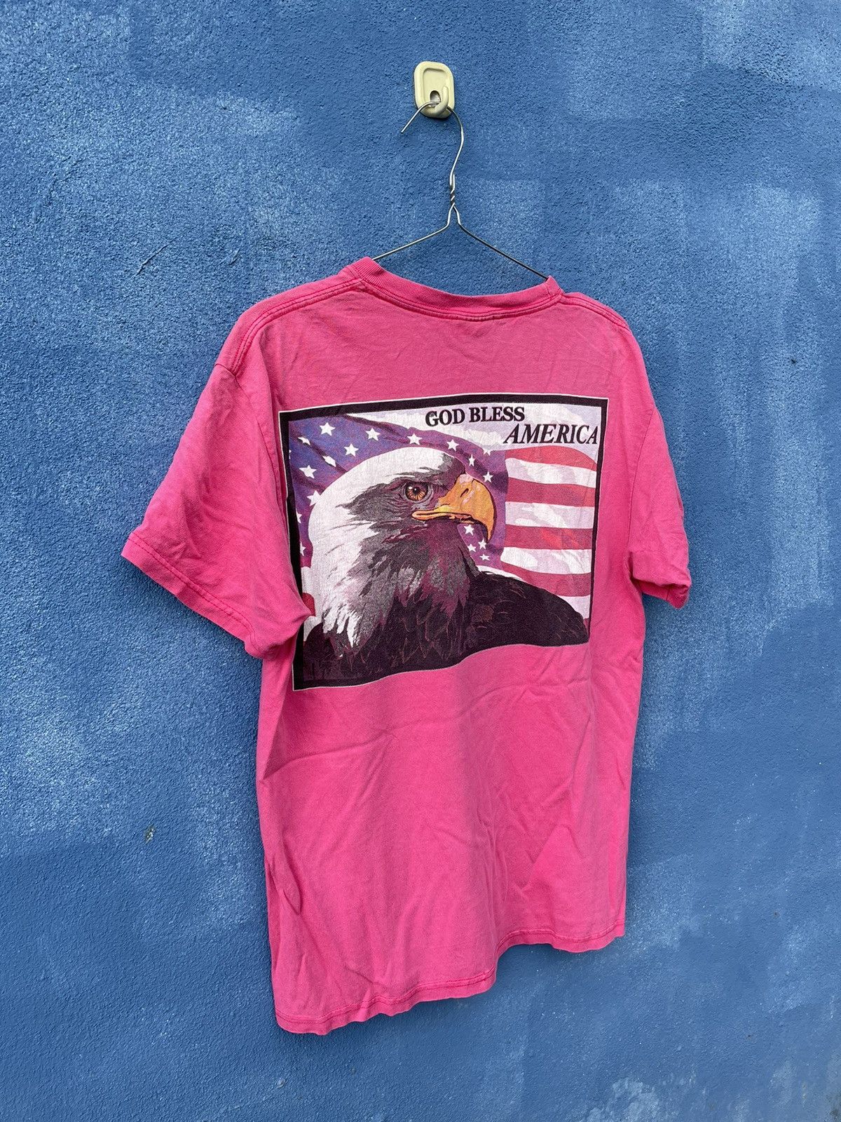 Vintage Vintage “God Bless America” American Eagle Tee Size US M / EU 48-50 / 2 - 3 Thumbnail