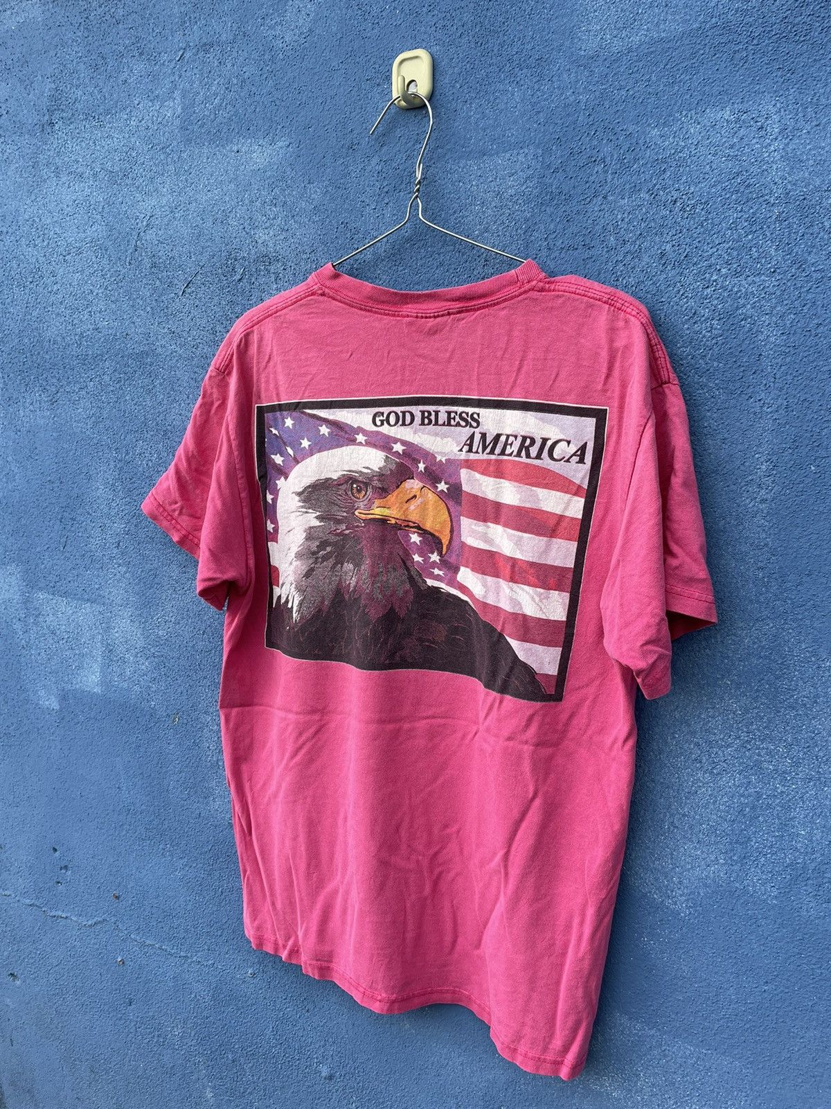 Vintage Vintage “God Bless America” American Eagle Tee Size US M / EU 48-50 / 2 - 4 Thumbnail