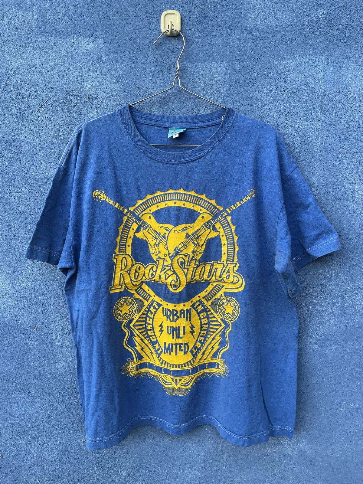 Band Tees Vintage Rock Stars Urban Unlimited Tee x Rock Tees Size US XL / EU 56 / 4 - 1 Thumbnail