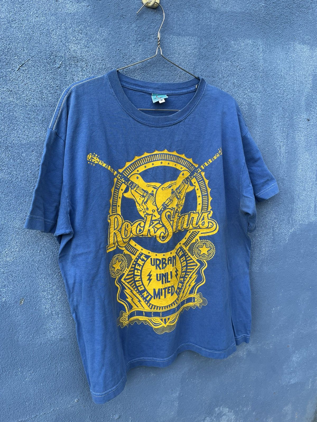 Band Tees Vintage Rock Stars Urban Unlimited Tee x Rock Tees Size US XL / EU 56 / 4 - 2 Thumbnail