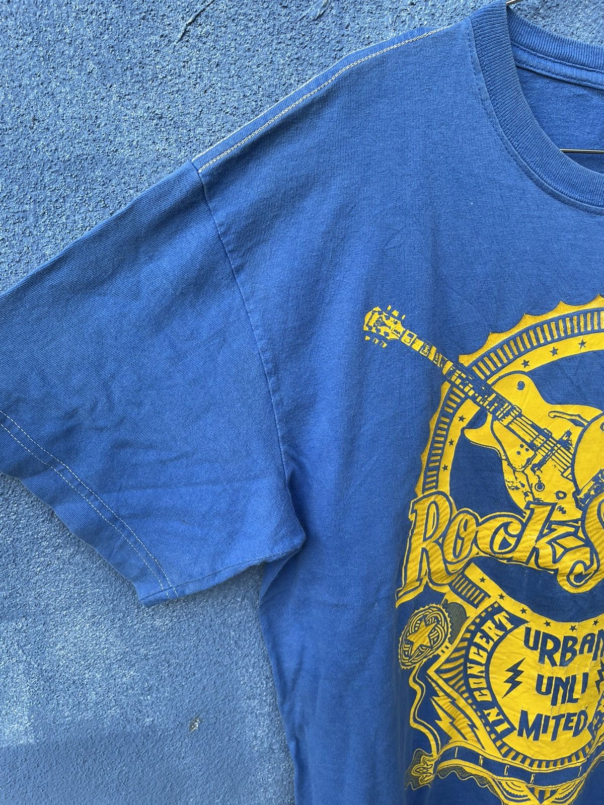Band Tees Vintage Rock Stars Urban Unlimited Tee x Rock Tees Size US XL / EU 56 / 4 - 4 Thumbnail