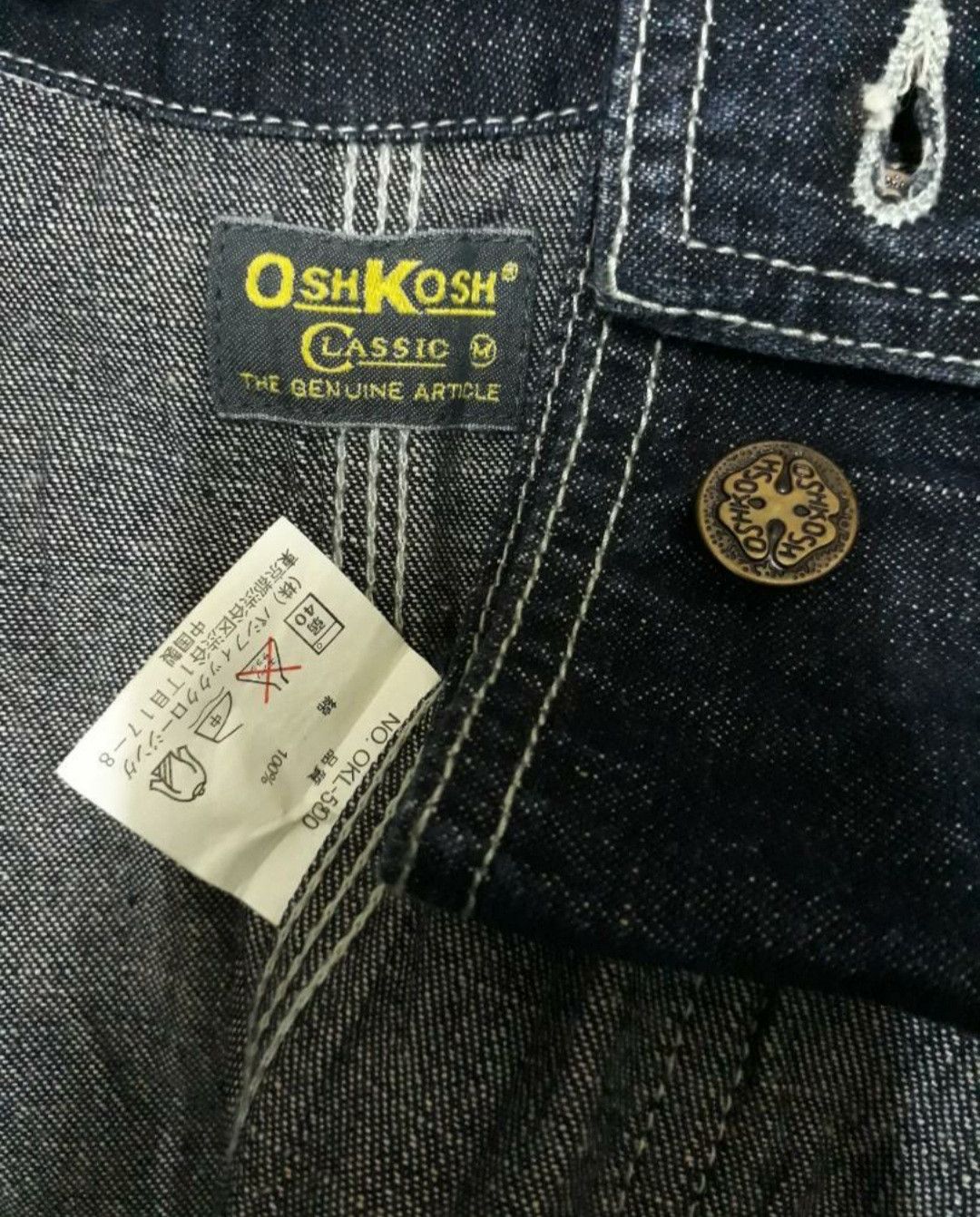 Oshkosh Oshkosh workers blue colour denim jacket Size US S / EU 44-46 / 1 - 5 Thumbnail