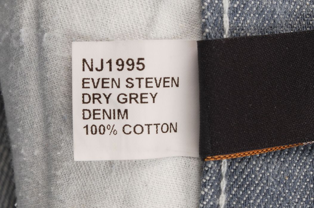 Nudie Jeans 37384 Nudie Jeans Even Steven Dry Grey Denim Jeans sz