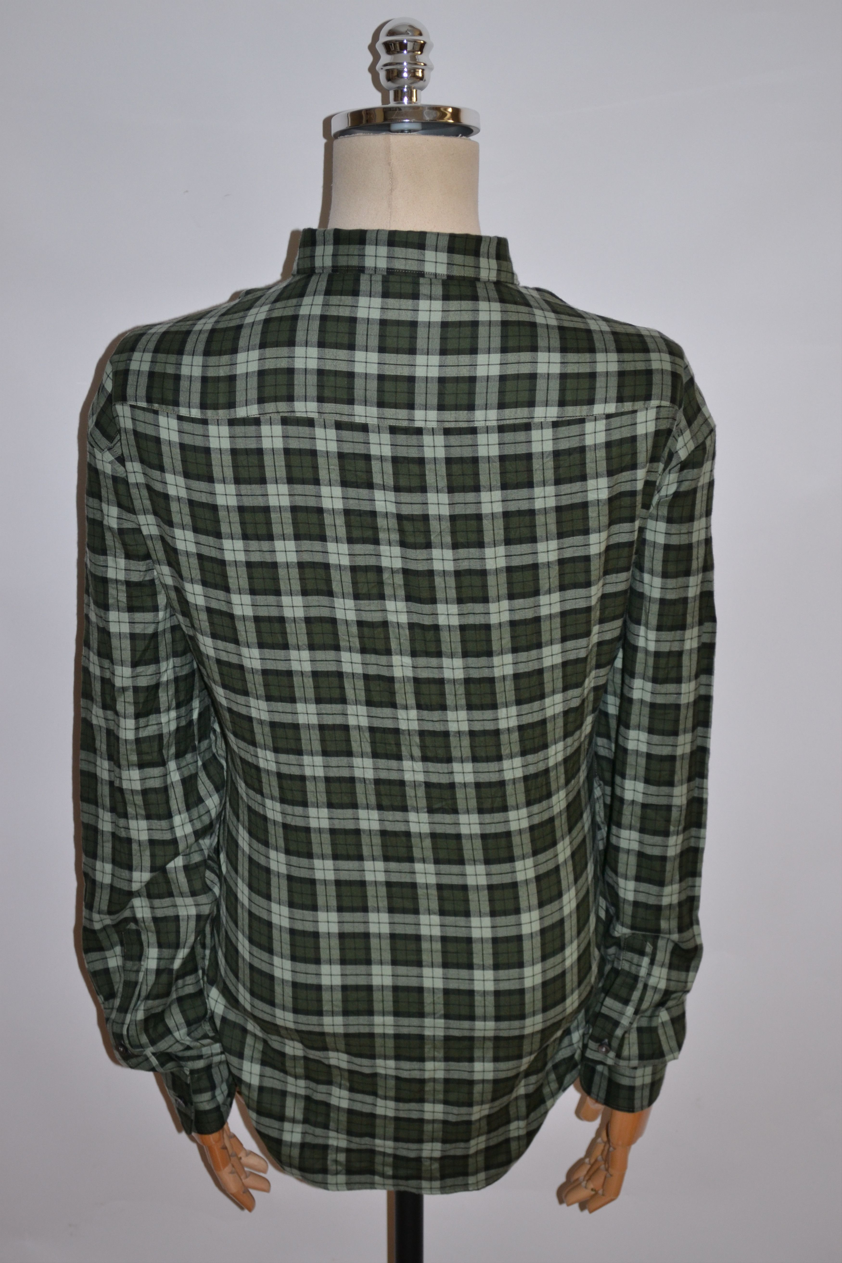 Designer HUGO BOSS Vintage Long Sleeve Check Shirt Size US XXL / EU 58 / 5 - 5 Thumbnail