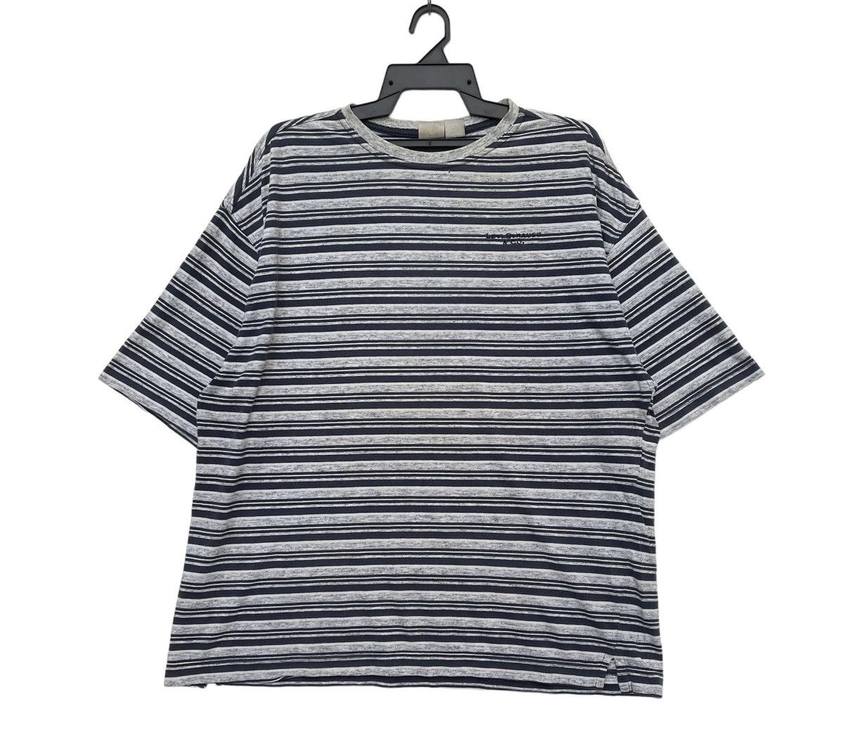 Vintage 90s Levis Strauss and Co. Stripes Big Logo T-Shirt