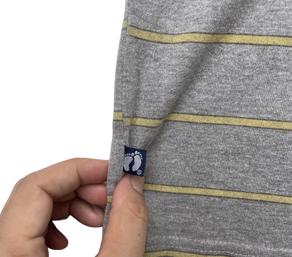 Hang Ten Vintage 90s Hang Ten Stripes Big Logo T-Shirt | Spell Out Size US XXL / EU 58 / 5 - 5 Thumbnail