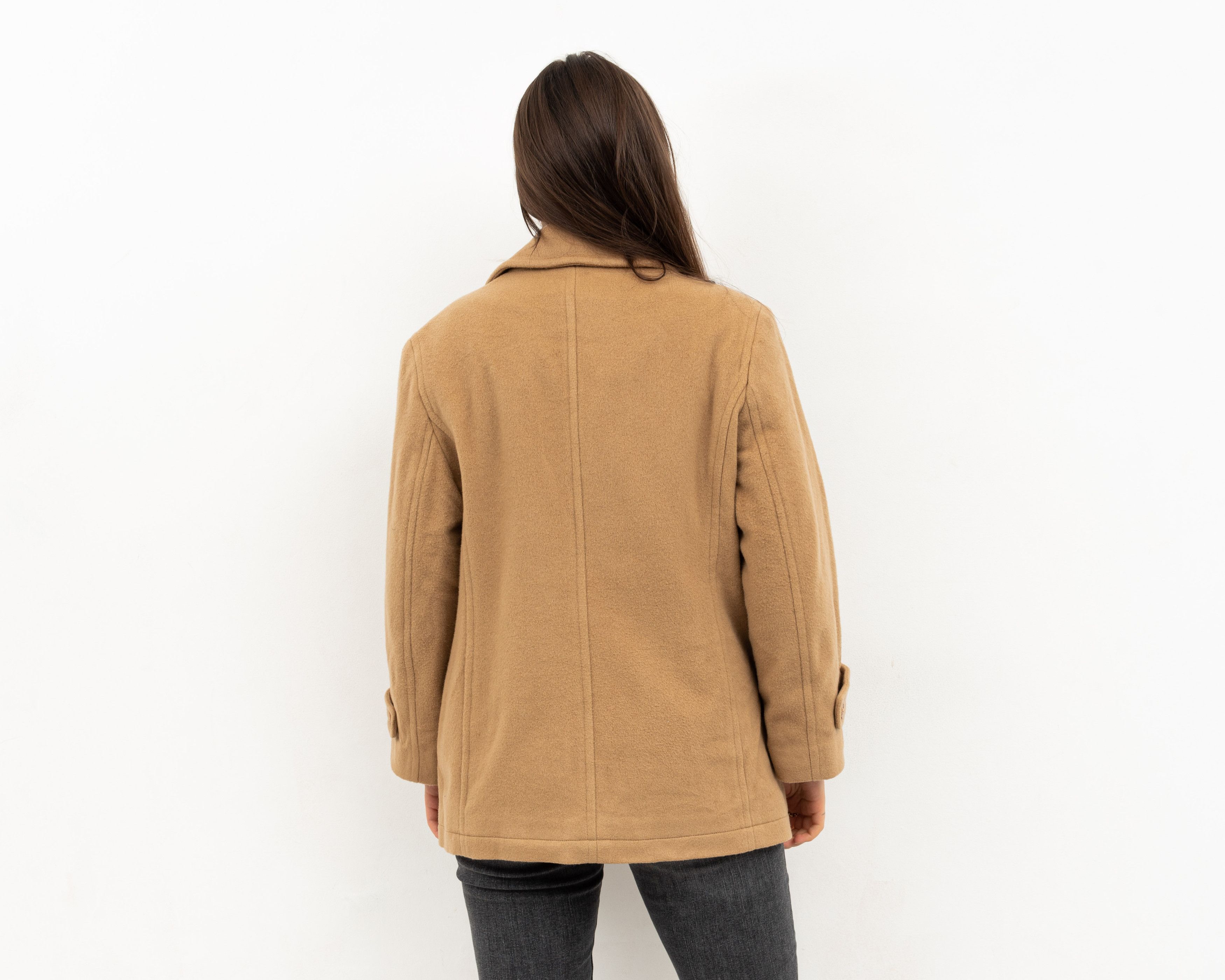 L.L. Bean × Vintage Vintage Bellandi Wool Jacket Naval Anchor buttons Coat Size S / US 4 / IT 40 - 5 Thumbnail