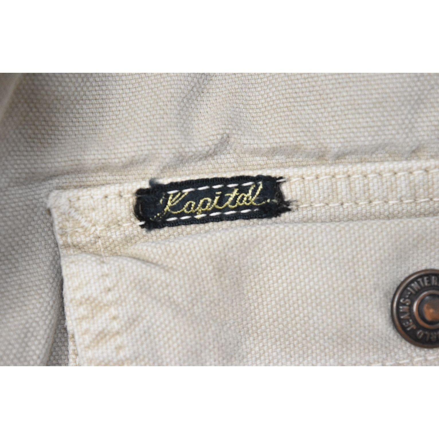 KAPITAL/work chino pants/27573 - 763 73