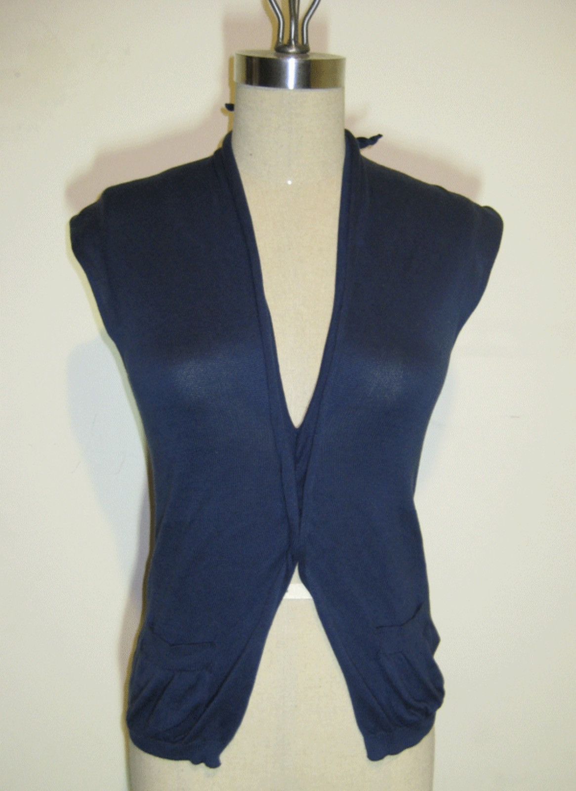 Forme D'Expression Forme D’Expression Knit Sleeveless Sweater Top Shirt Size S / US 4 / IT 40 - 6 Thumbnail