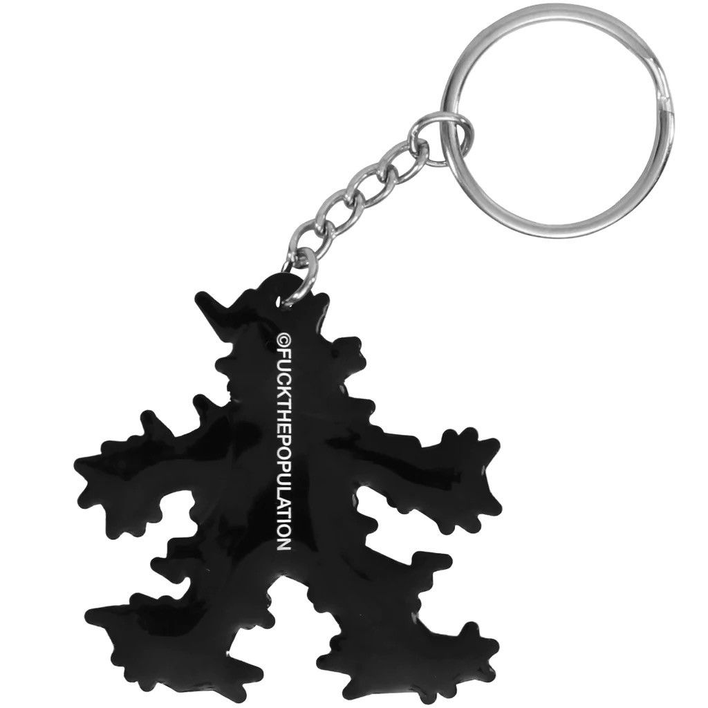 Fuck The Population Fuck The Population Skeleton Key-Chain Size ONE SIZE - 3 Thumbnail