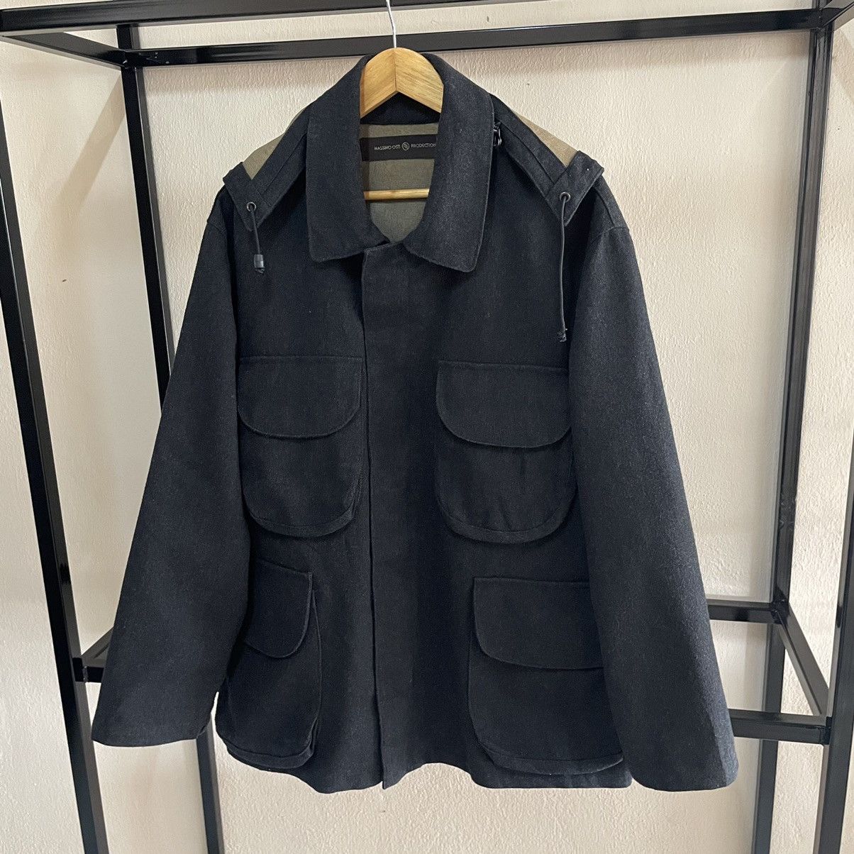 C.P. Company × Massimo Osti × Stone Island 🔥SS05 MASSIMO OSTI PRODUCTION TECHNO WOOL JACKET Size US L / EU 52-54 / 3 - 3 Thumbnail