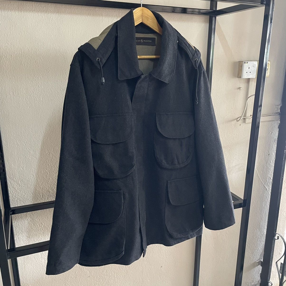 C.P. Company × Massimo Osti × Stone Island 🔥SS05 MASSIMO OSTI PRODUCTION TECHNO WOOL JACKET Size US L / EU 52-54 / 3 - 4 Thumbnail