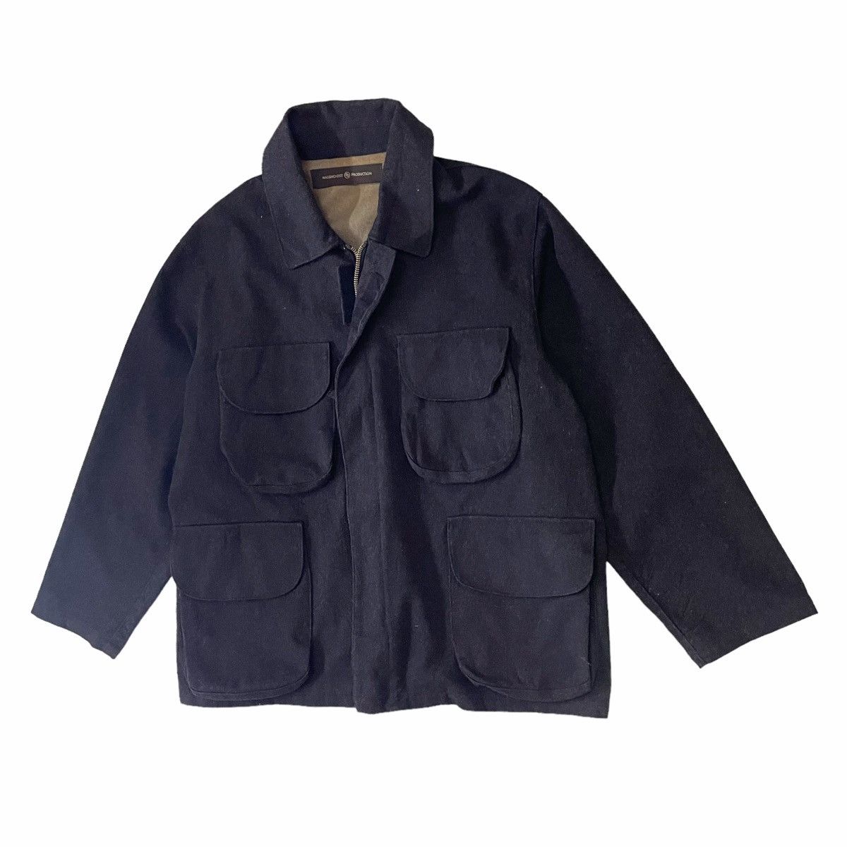 C.P. Company × Massimo Osti × Stone Island 🔥SS05 MASSIMO OSTI PRODUCTION TECHNO WOOL JACKET Size US L / EU 52-54 / 3 - 8 Thumbnail