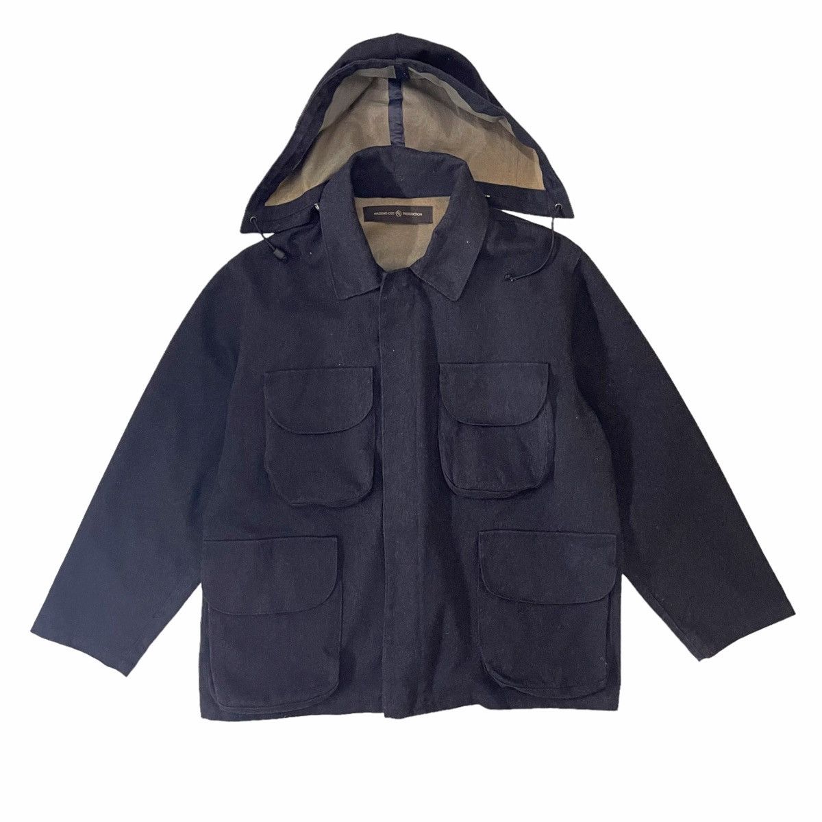 C.P. Company × Massimo Osti × Stone Island 🔥SS05 MASSIMO OSTI PRODUCTION TECHNO WOOL JACKET Size US L / EU 52-54 / 3 - 11 Thumbnail