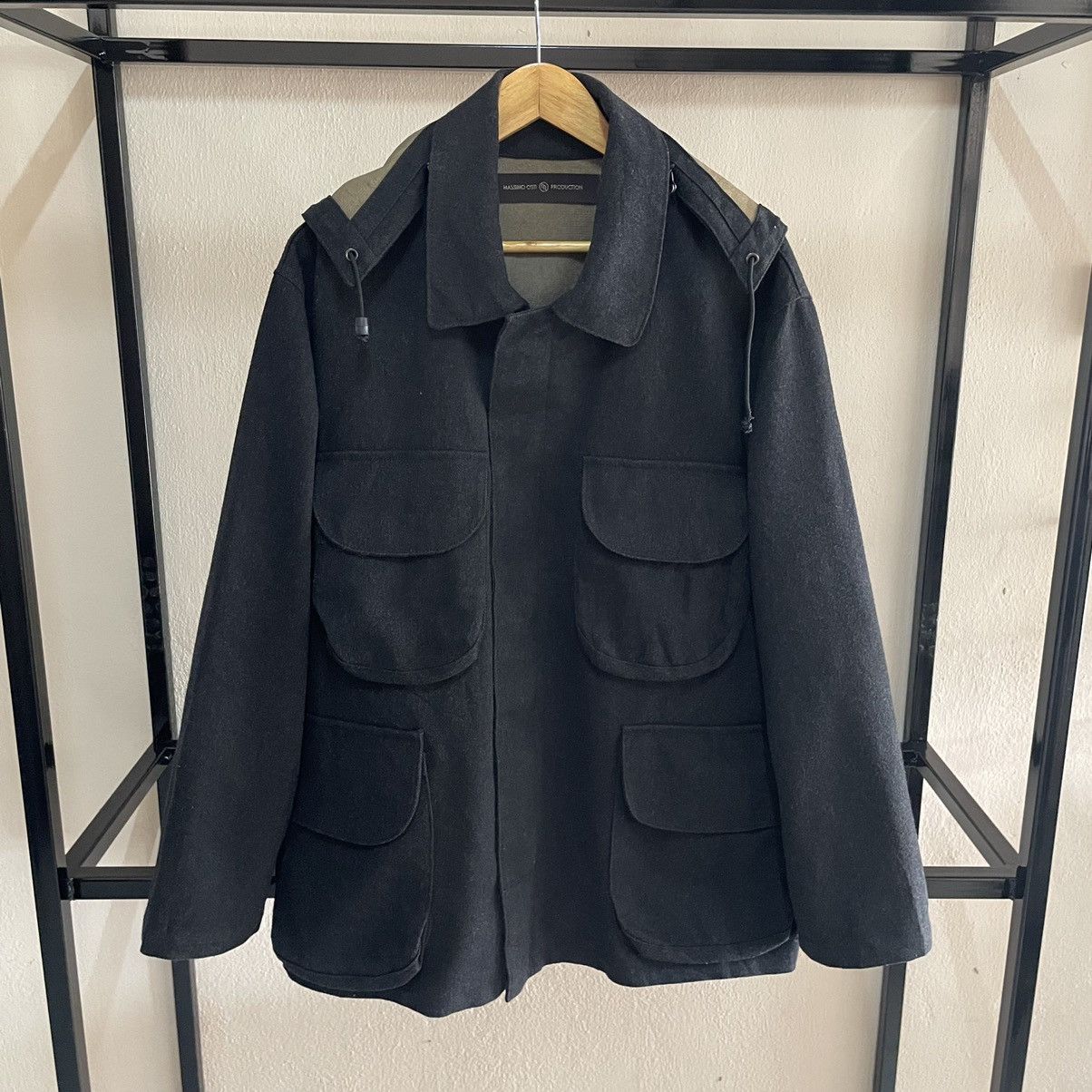 C.P. Company × Massimo Osti × Stone Island 🔥SS05 MASSIMO OSTI PRODUCTION TECHNO WOOL JACKET Size US L / EU 52-54 / 3 - 2 Thumbnail