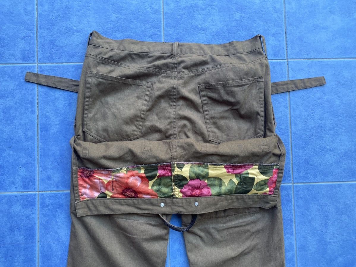 Japanese Brand Double Waist PPFM Pants Size US 31 - 15 Thumbnail
