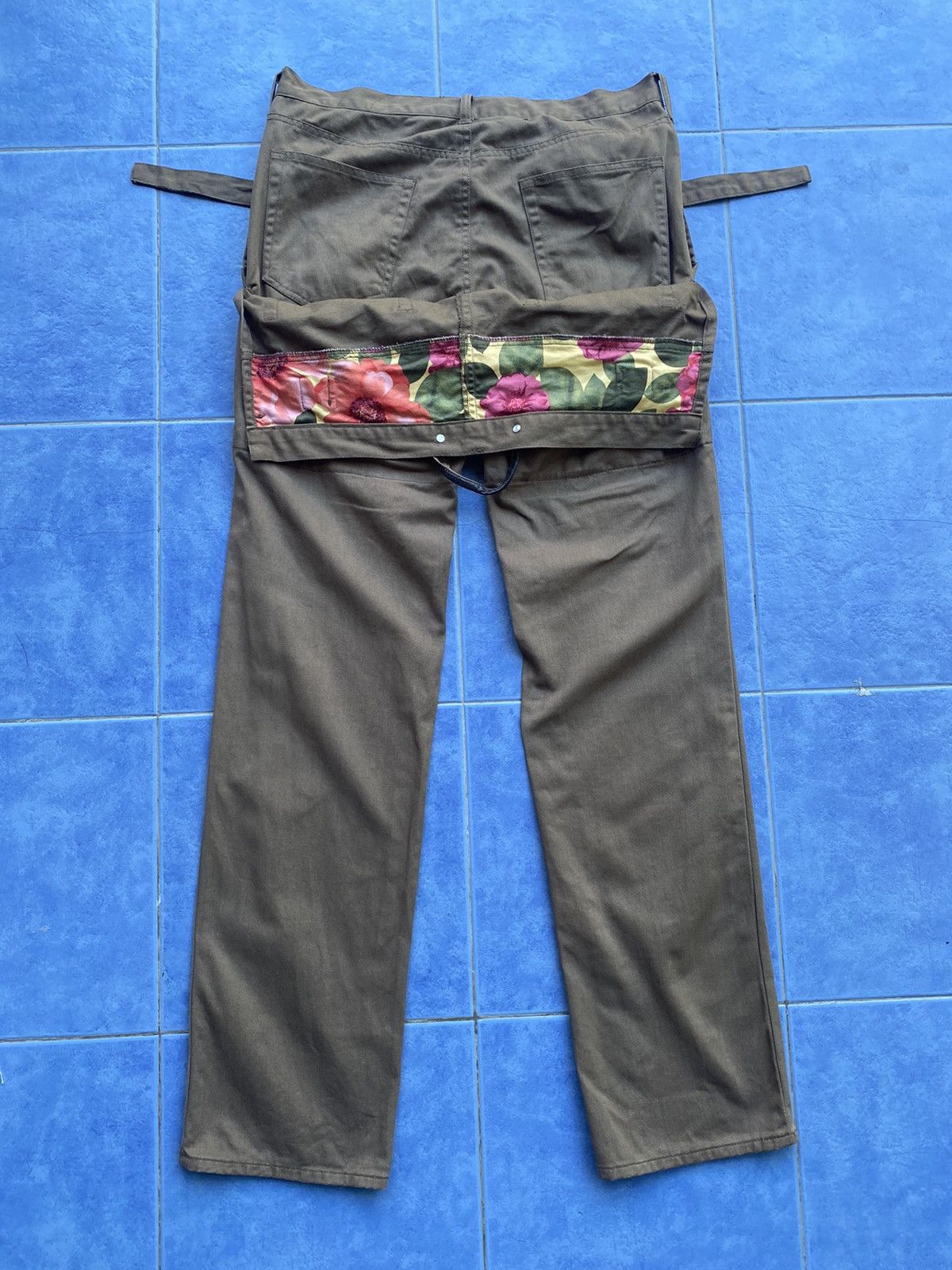 Japanese Brand Double Waist PPFM Pants Size US 31 - 2 Thumbnail