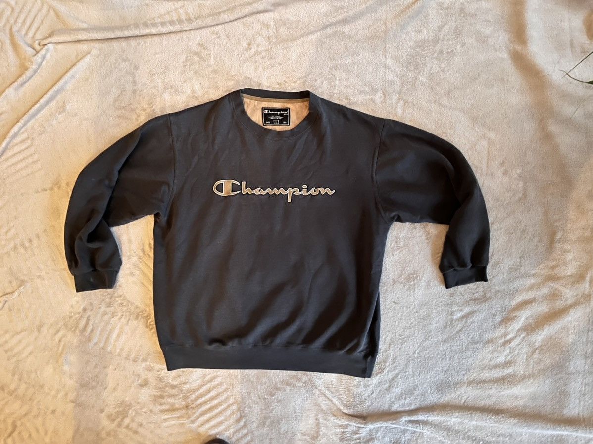 Vintage Grey retro vintage old-school crewneck champion 80s 90s y2k ...