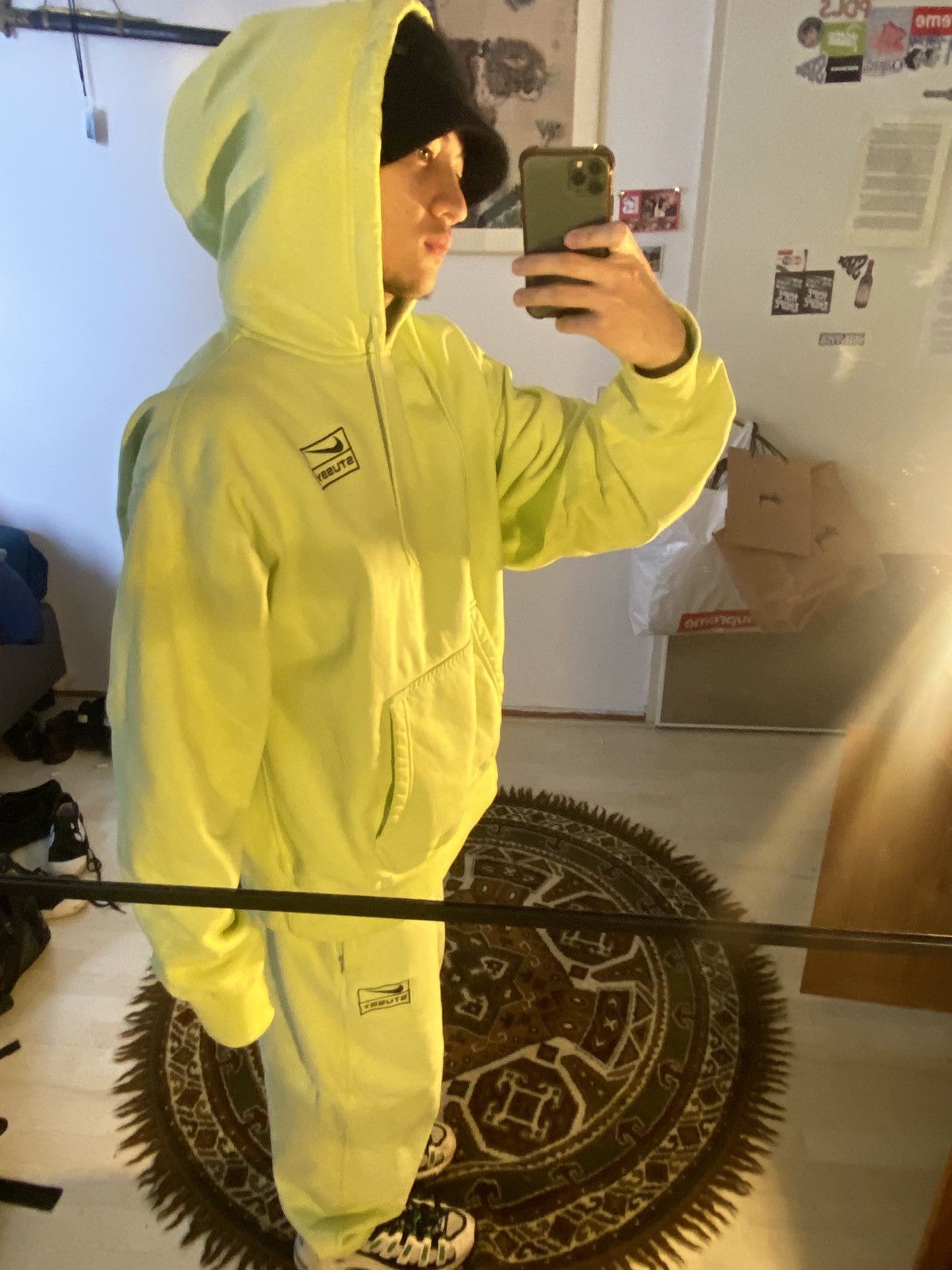 Nike × Stussy Stussy x nike washed hoodie | Grailed