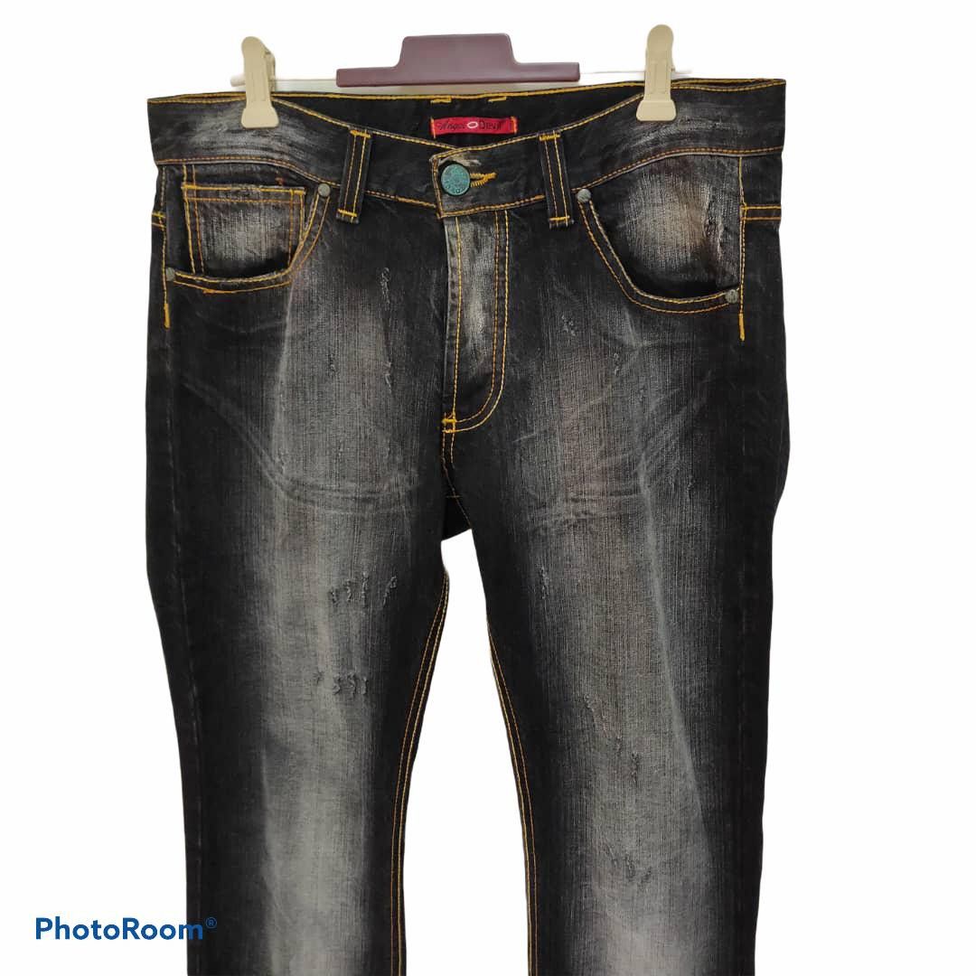 Japanese Brand angel devil distressed denim pants Size US 34 / EU 50 - 5 Thumbnail