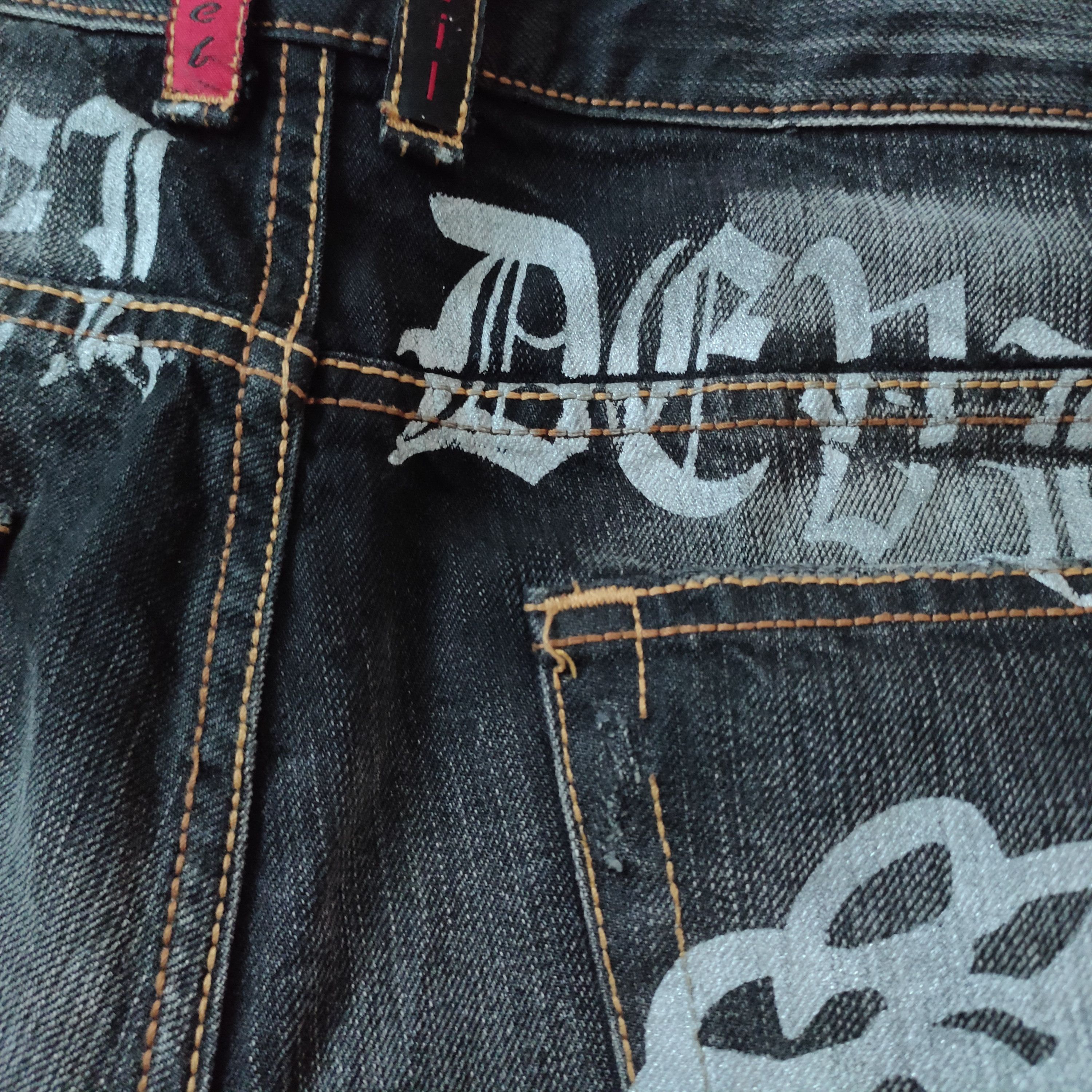 Japanese Brand angel devil distressed denim pants Size US 34 / EU 50 - 10 Thumbnail