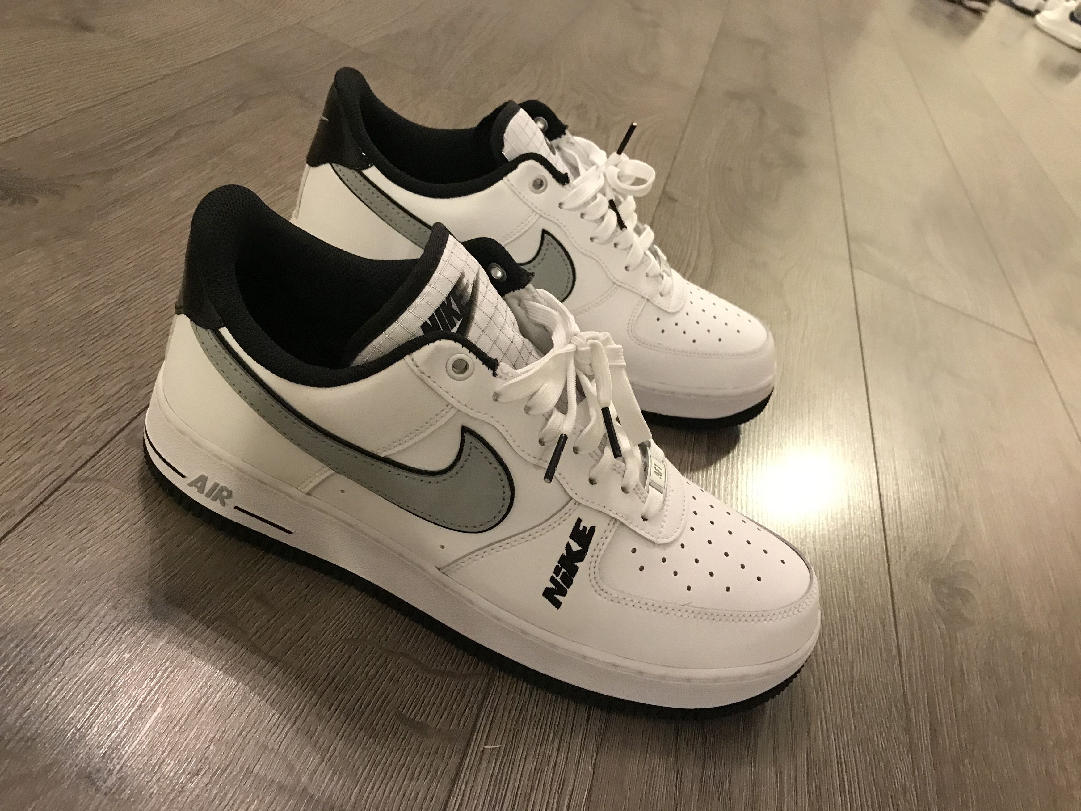 Nike Air Force 1 Low '07 LV8 Motocross White Grey Black Men's