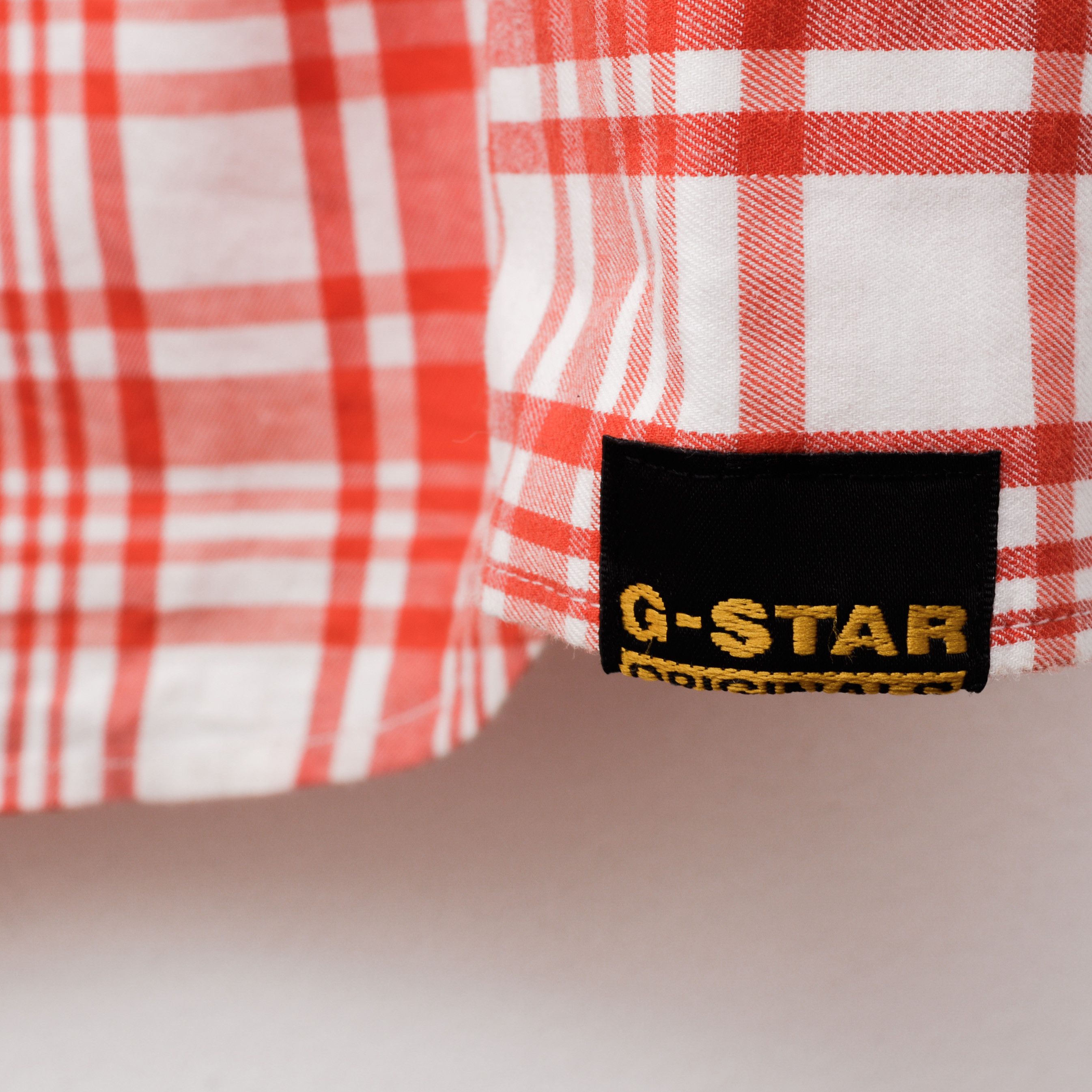 G-Star G STAR RAW Army Hs Check Shirt Casual Button Up Long Sleeve Size US L / EU 52-54 / 3 - 6 Thumbnail