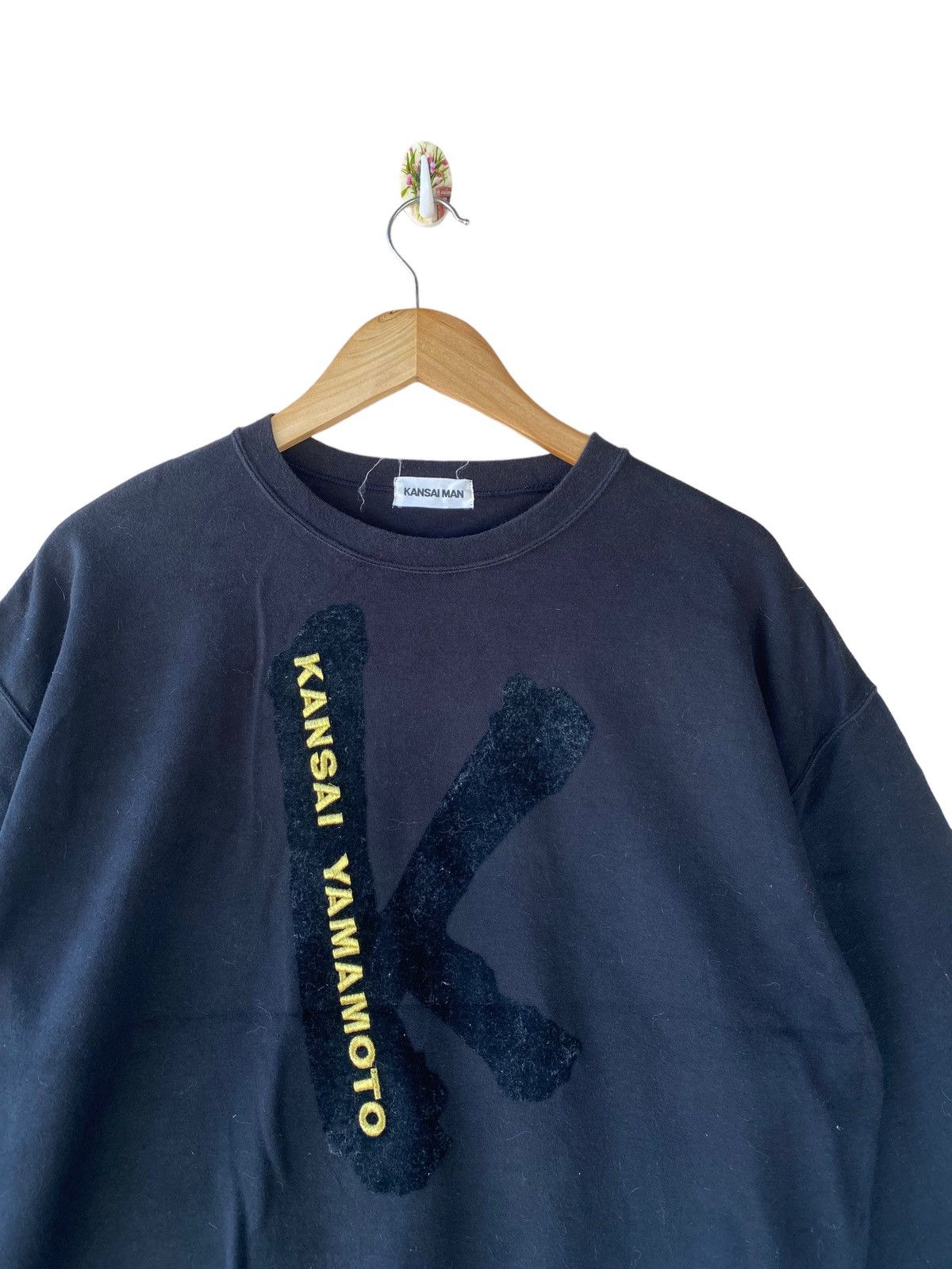 Kansai Yamamoto 🔥SALE🔥KANSAI YAMAMOTO VINTAGE SWEATSHIRT BIG LOGOS Size US L / EU 52-54 / 3 - 3 Thumbnail