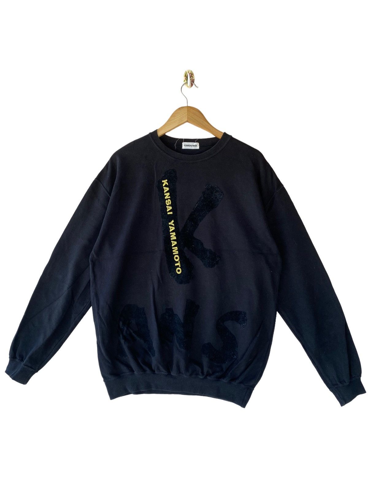 Kansai Yamamoto 🔥SALE🔥KANSAI YAMAMOTO VINTAGE SWEATSHIRT BIG LOGOS Size US L / EU 52-54 / 3 - 1 Thumbnail