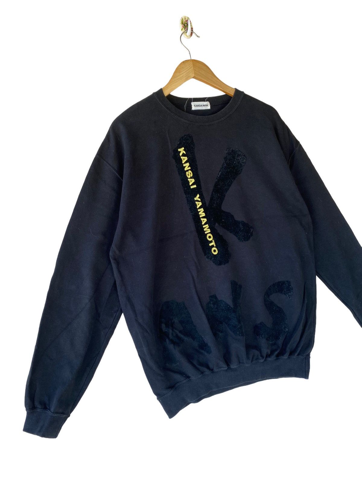Kansai Yamamoto 🔥SALE🔥KANSAI YAMAMOTO VINTAGE SWEATSHIRT BIG LOGOS Size US L / EU 52-54 / 3 - 2 Thumbnail