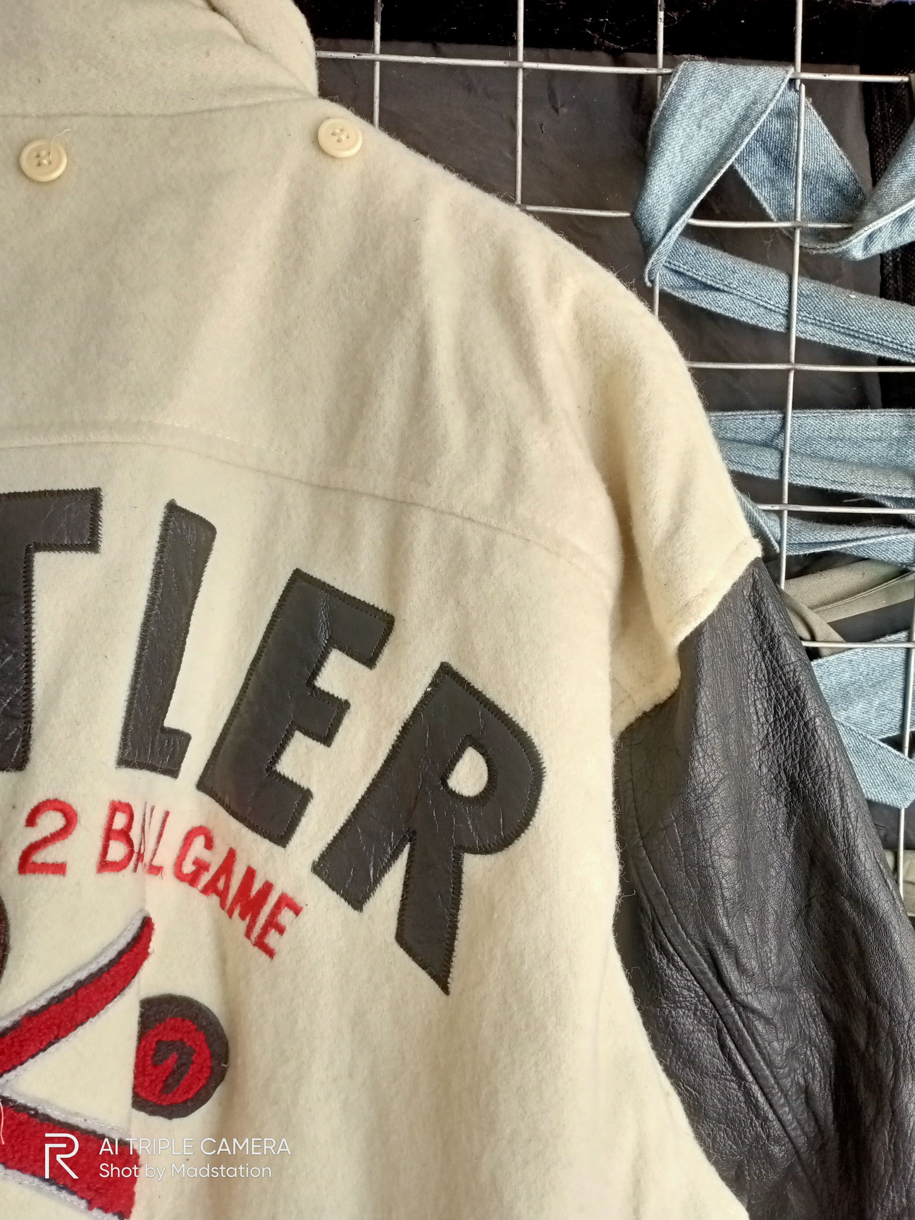 Japanese Brand HUSTLER WORLD CHAMPION VARSITY JACKET Size US L / EU 52-54 / 3 - 7 Thumbnail