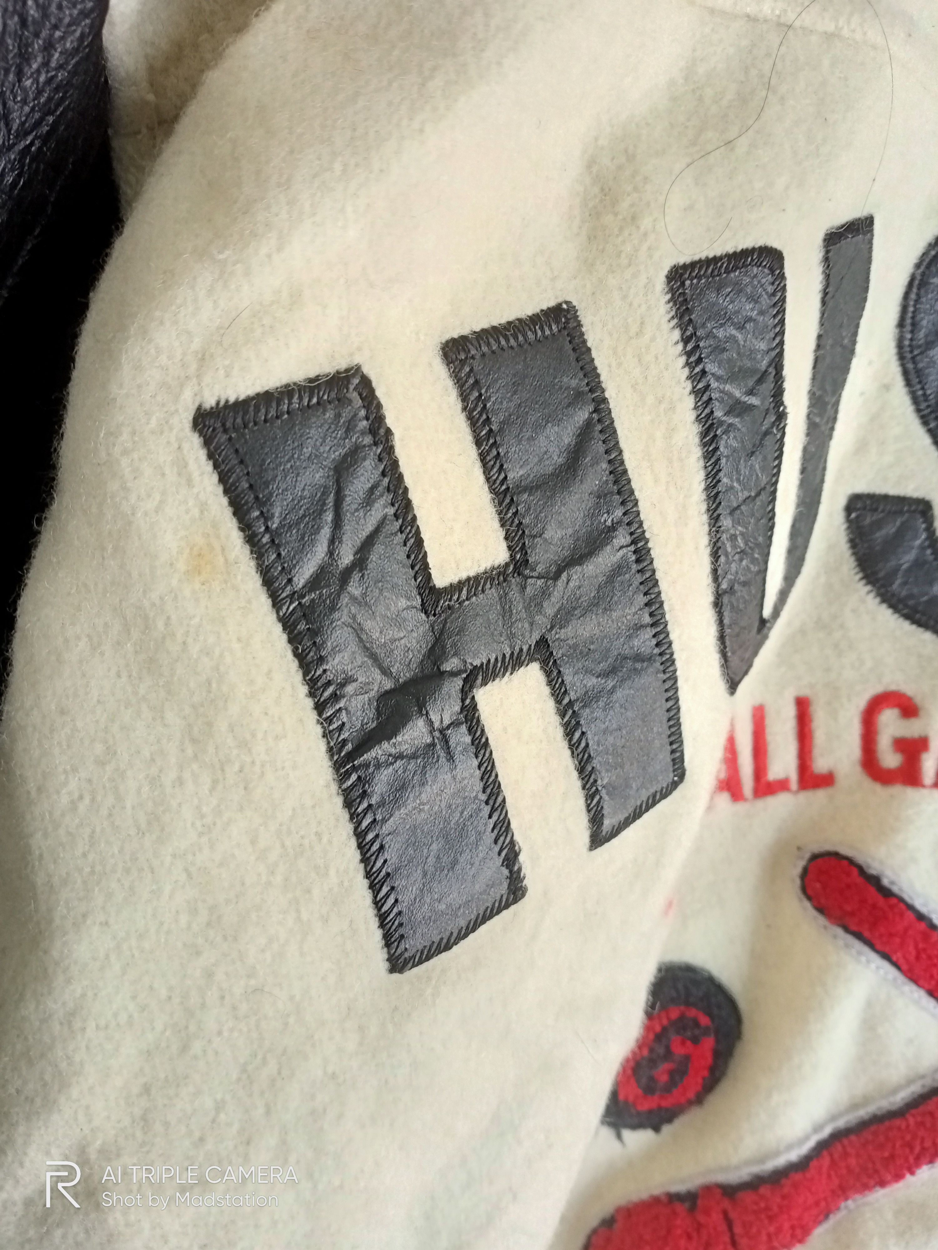 Japanese Brand HUSTLER WORLD CHAMPION VARSITY JACKET Size US L / EU 52-54 / 3 - 11 Thumbnail