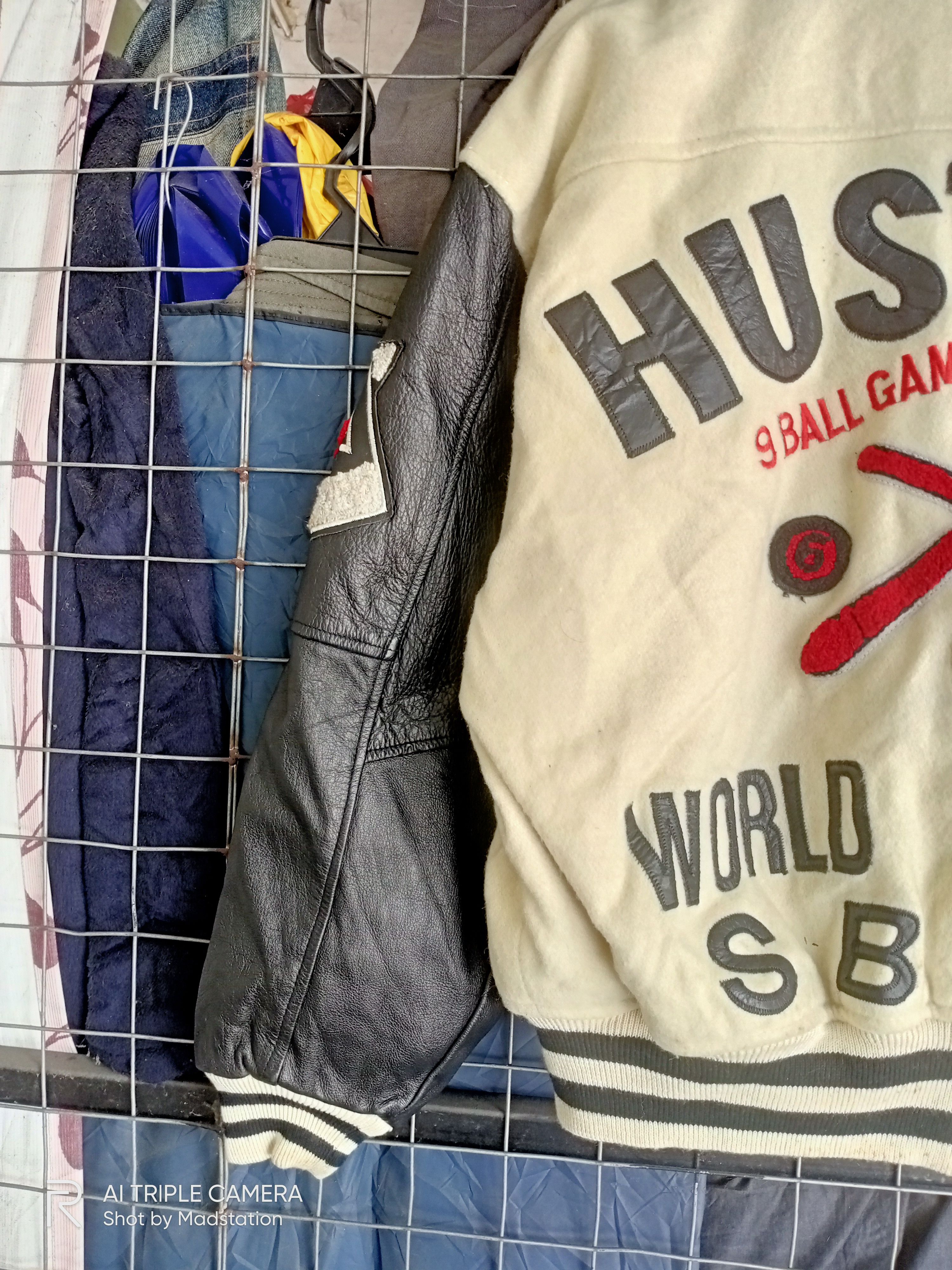 Japanese Brand HUSTLER WORLD CHAMPION VARSITY JACKET Size US L / EU 52-54 / 3 - 9 Thumbnail