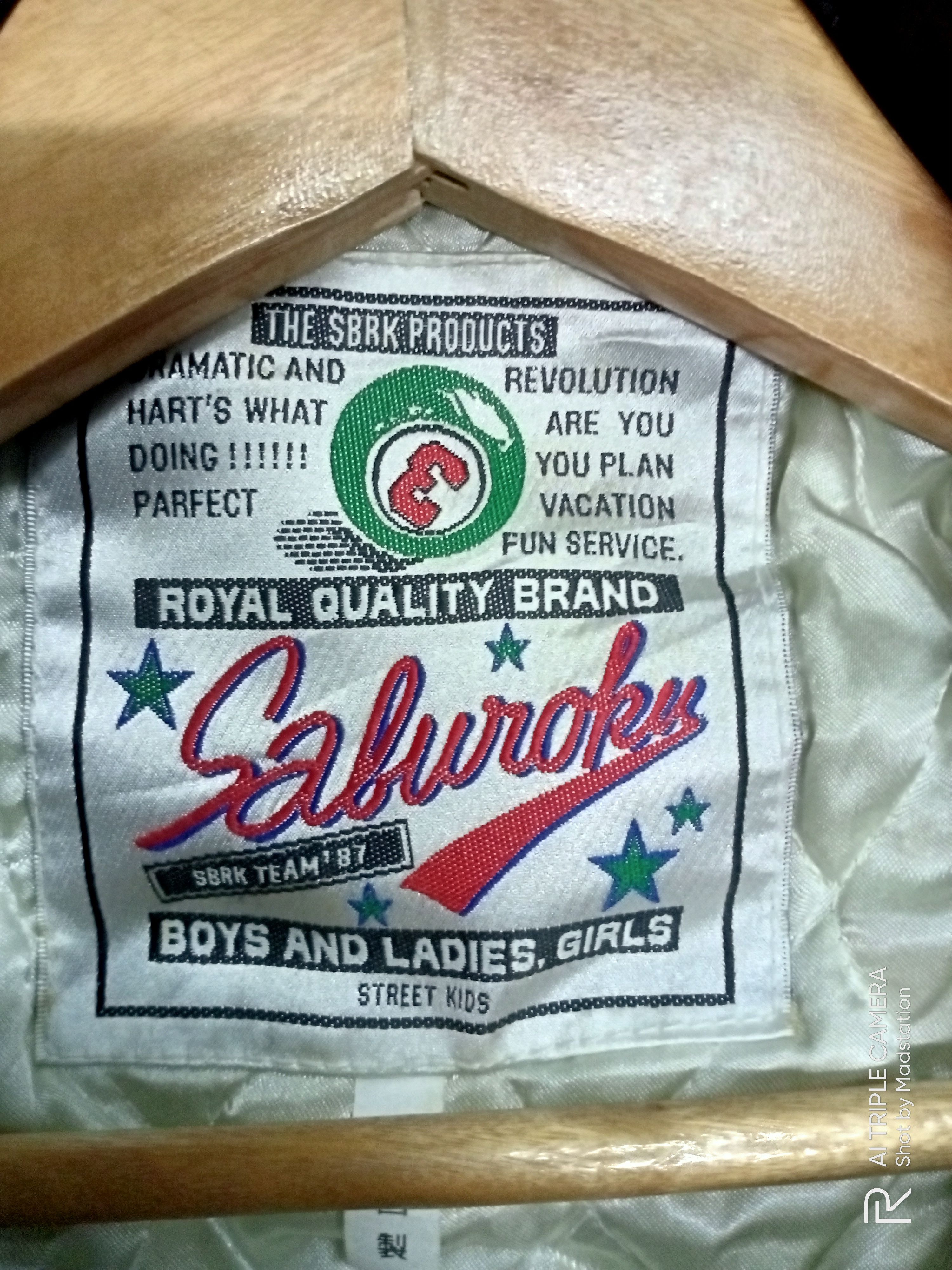 Japanese Brand HUSTLER WORLD CHAMPION VARSITY JACKET Size US L / EU 52-54 / 3 - 16 Thumbnail
