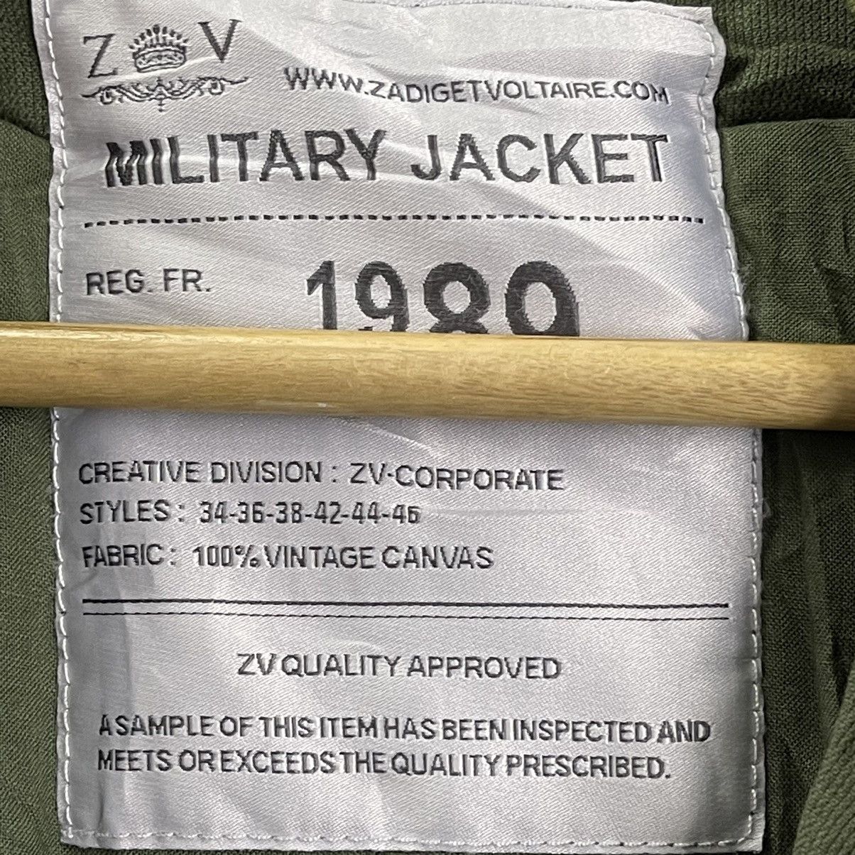 Zadig & Voltaire Zadig & Voltaire Military Army Jacket Size S Size US S / EU 44-46 / 1 - 7 Thumbnail