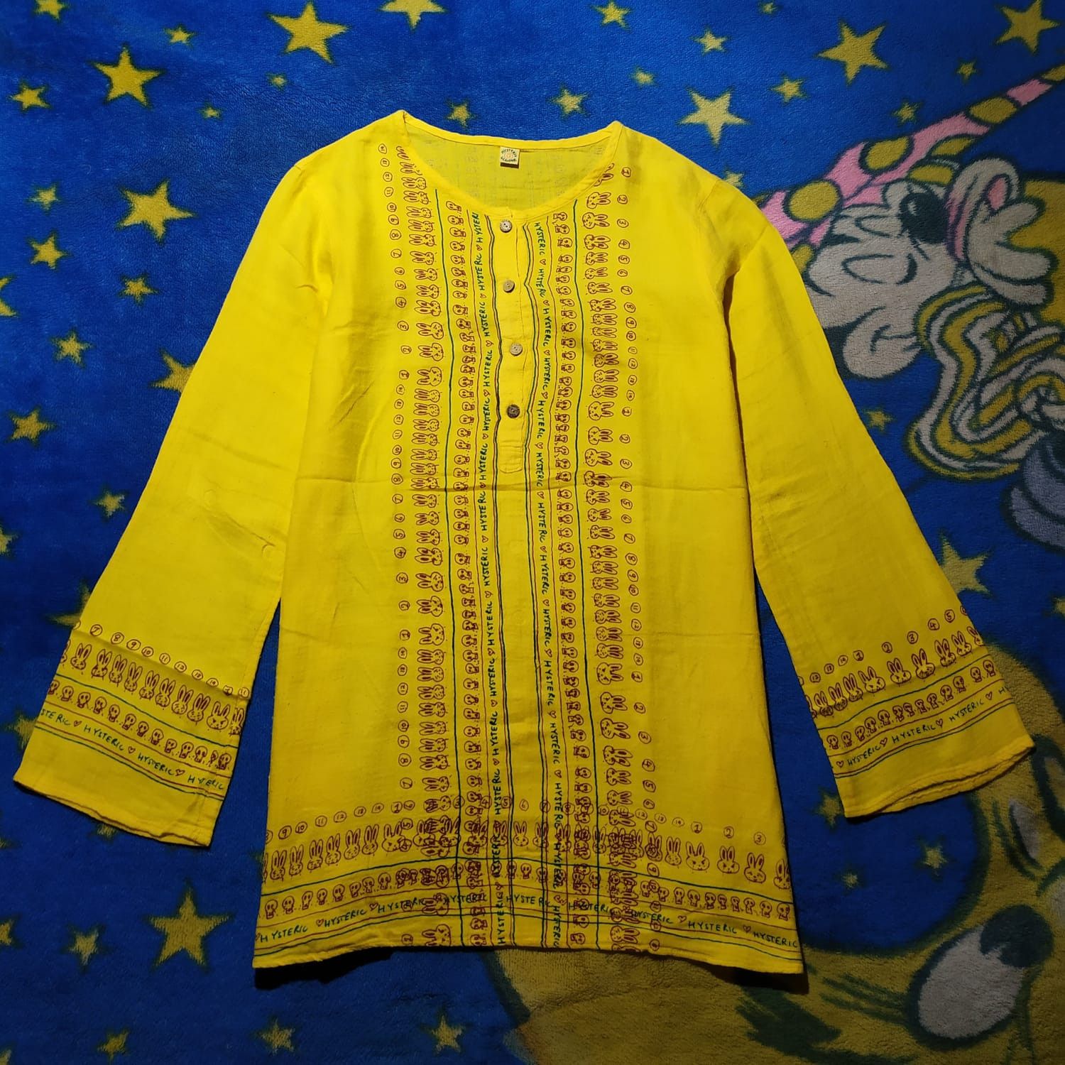Hysteric Glamour Kinky Slick Bohemian Shirt