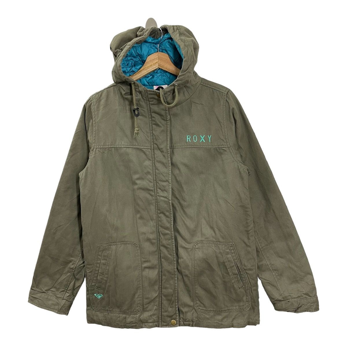 Vintage Vintage Roxy Zipper Parka Hoodies Jacket Size M Size US M / EU 48-50 / 2 - 3 Thumbnail