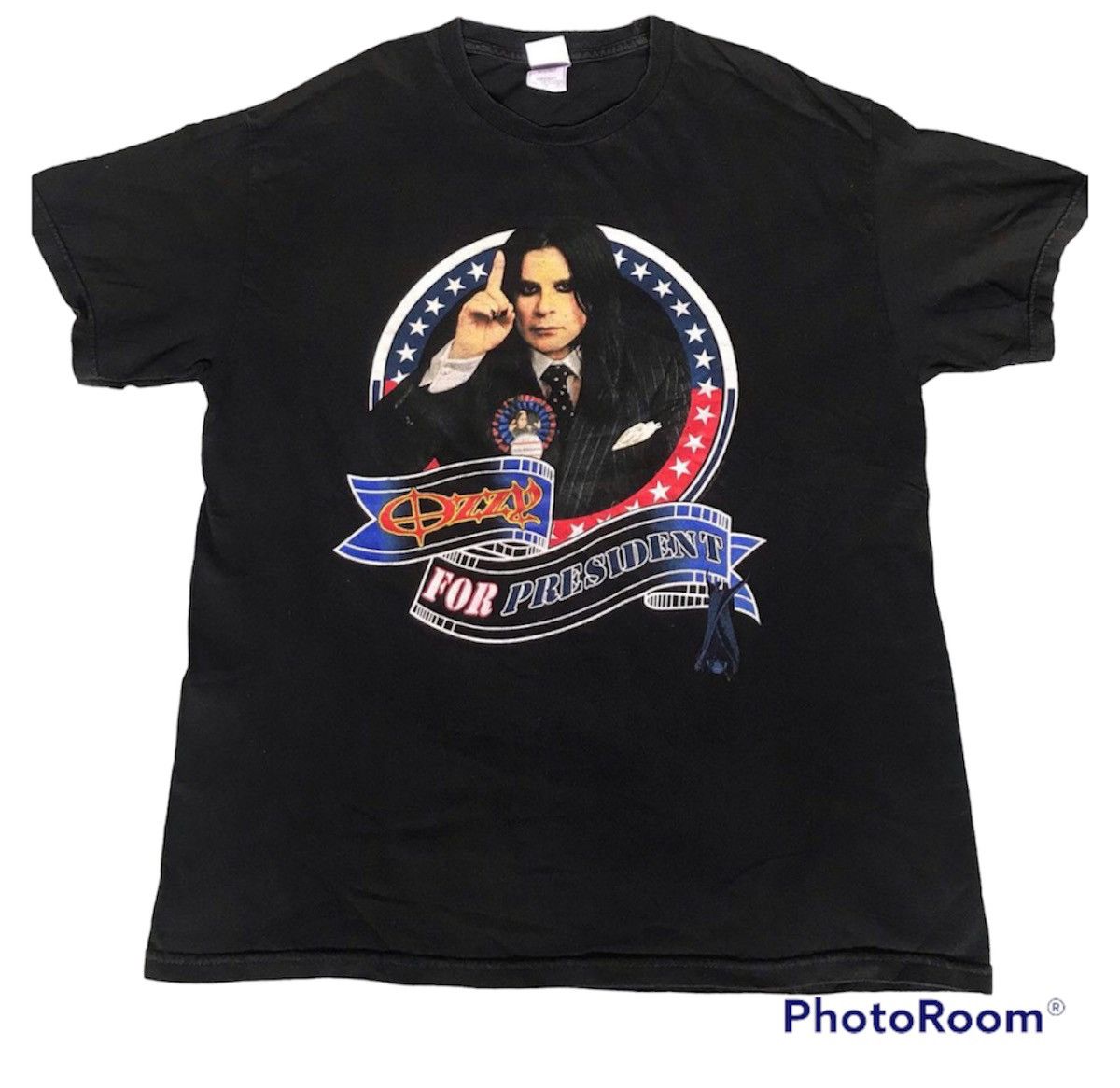 Vintage 2004 Ozzy For President Shirt Size US L / EU 52-54 / 3 - 1 Thumbnail