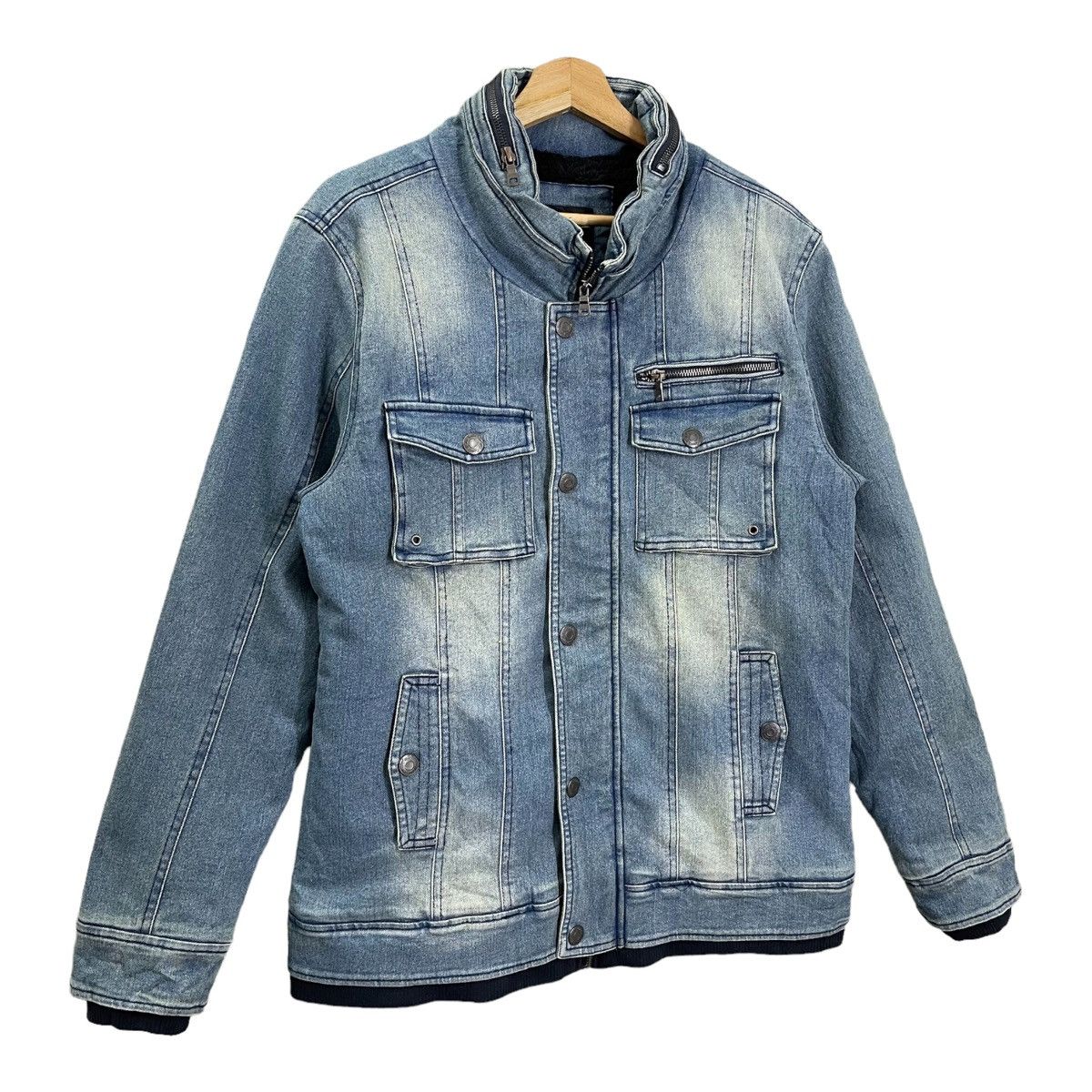 Grailed 🔥NICE🔥Growth By Grail Denim Zipper Jacket Size US M / EU 48-50 / 2 - 2 Thumbnail
