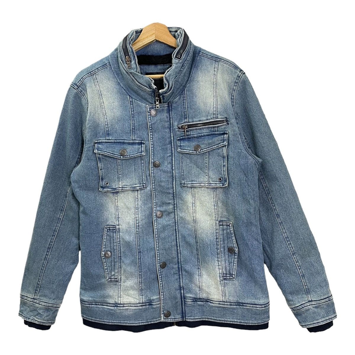 Grailed 🔥NICE🔥Growth By Grail Denim Zipper Jacket Size US M / EU 48-50 / 2 - 3 Thumbnail