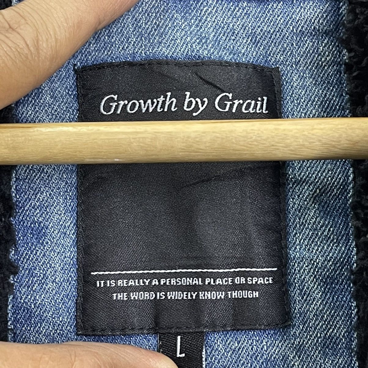 Grailed 🔥NICE🔥Growth By Grail Denim Zipper Jacket Size US M / EU 48-50 / 2 - 6 Thumbnail