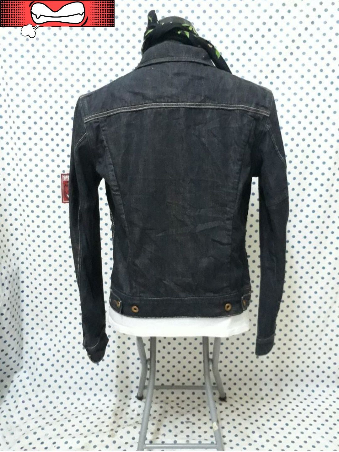 Japanese Brand 💥Seams Navy blue Japanese denim jacket Size US M / EU 48-50 / 2 - 2 Thumbnail