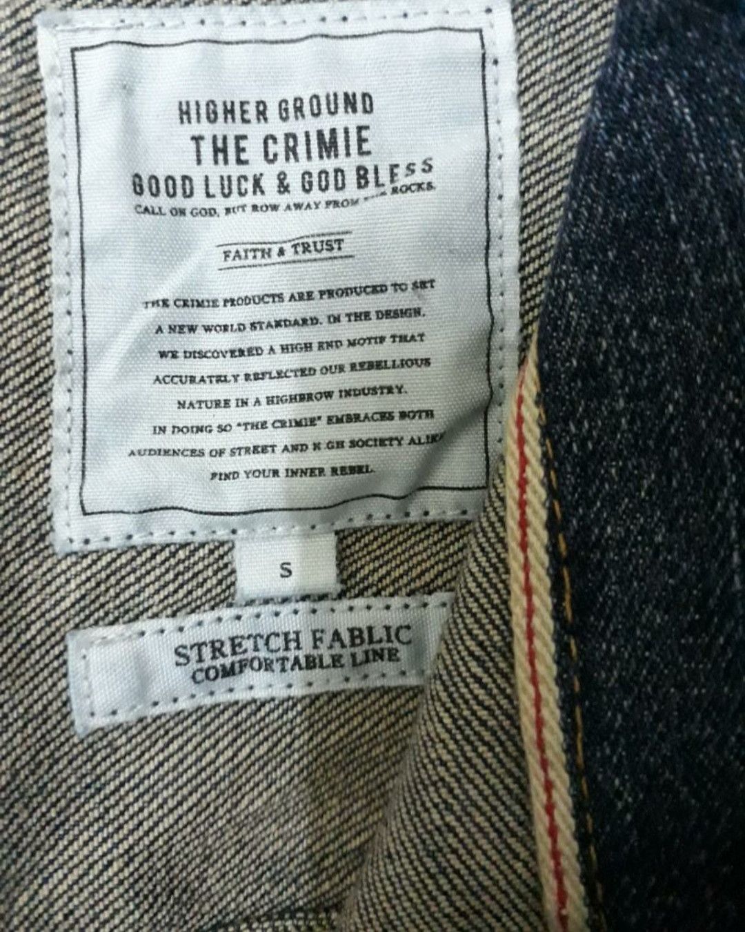 Japanese Brand 💥The crimie selvedge Japanese denim jacket Size S / US 4 / IT 40 - 6 Thumbnail