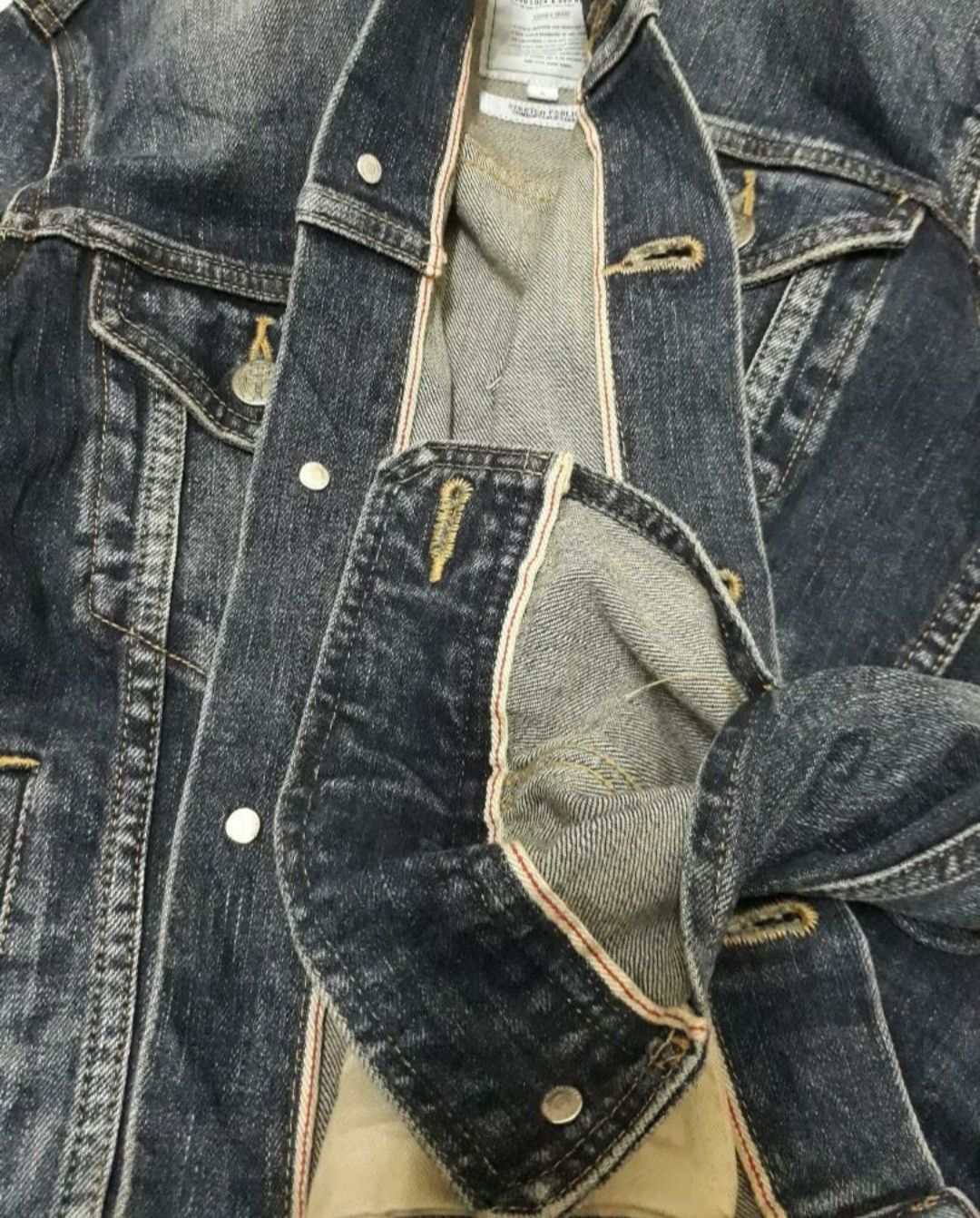 Japanese Brand 💥The crimie selvedge Japanese denim jacket Size S / US 4 / IT 40 - 5 Thumbnail