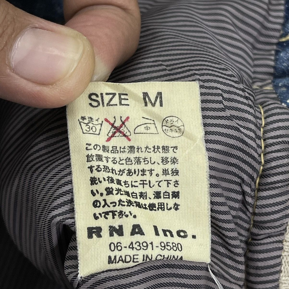 Japanese Brand RARE RNA INC THE ALTERNATIVE SYNDROME DENIM ZIPPER JACKET Size US M / EU 48-50 / 2 - 8 Thumbnail